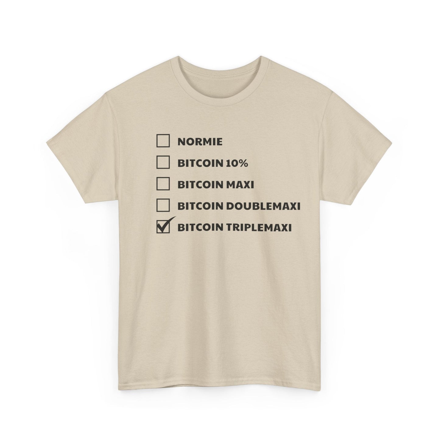 Bitcoin TripleMaxi T-Shirt