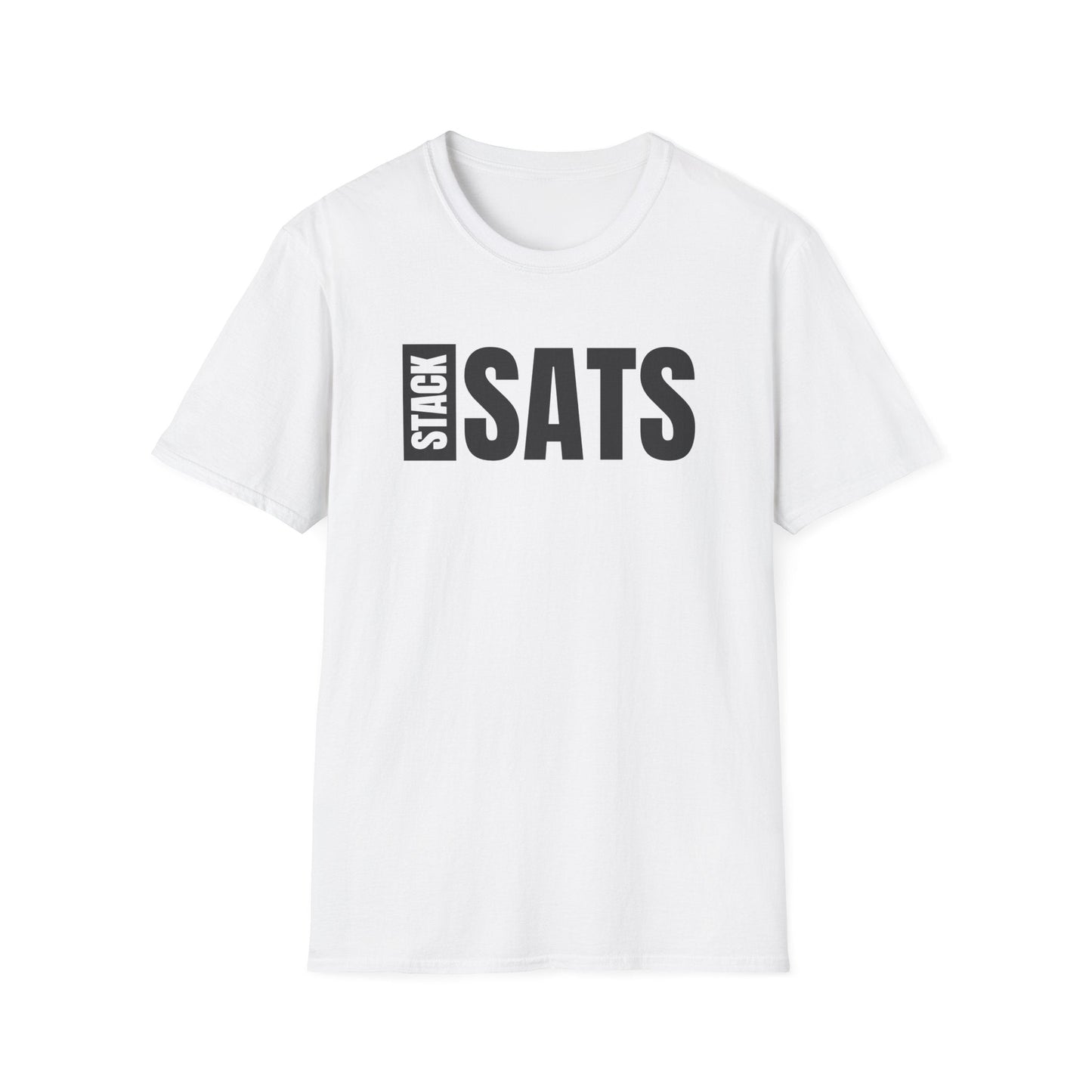 Softstyle Stack Sats Bitcoin T-Shirt