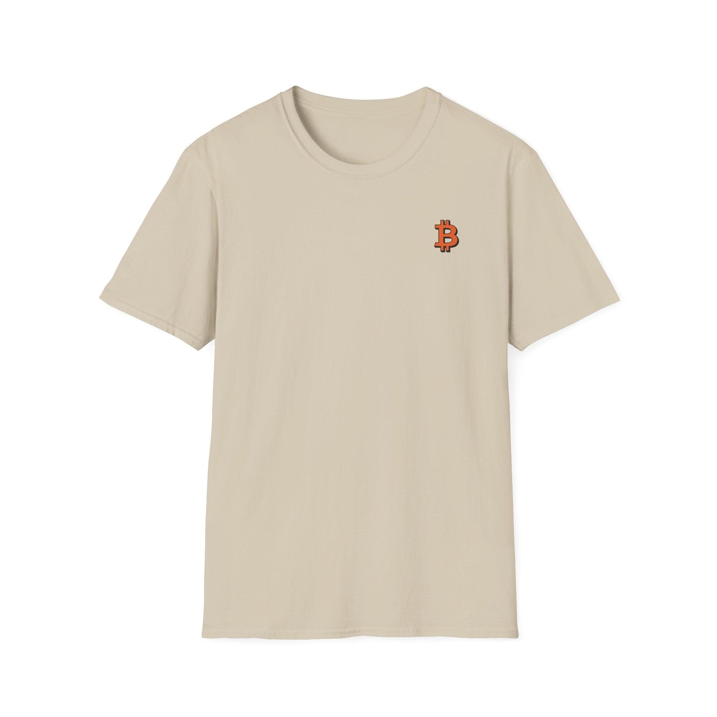 Softstyle Small Logo Bitcoin T-Shirt