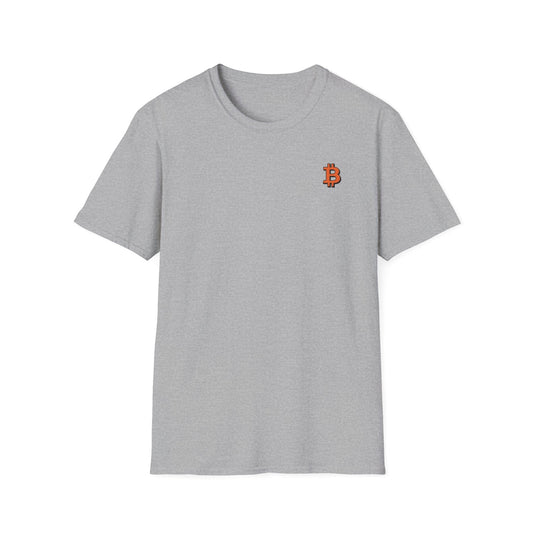 Softstyle Small Logo Bitcoin T-Shirt