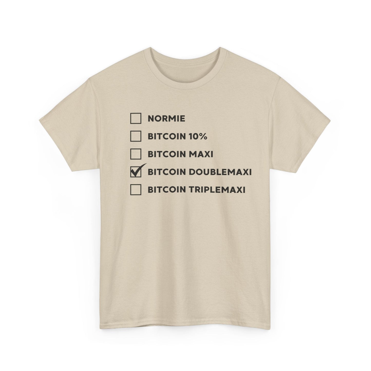 Bitcoin DoubleMaxi T-Shirt