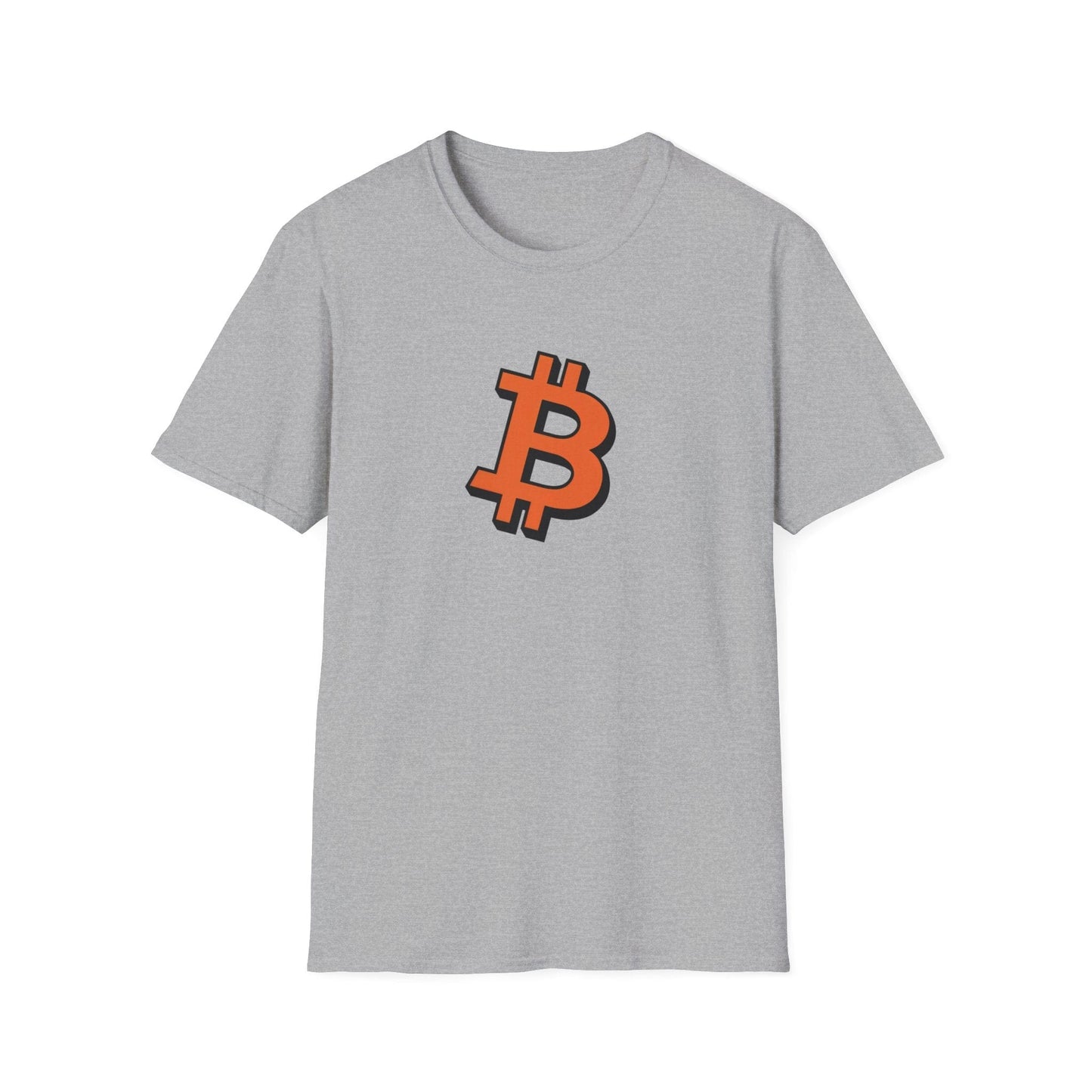 Softstyle Large Logo Bitcoin T-Shirt