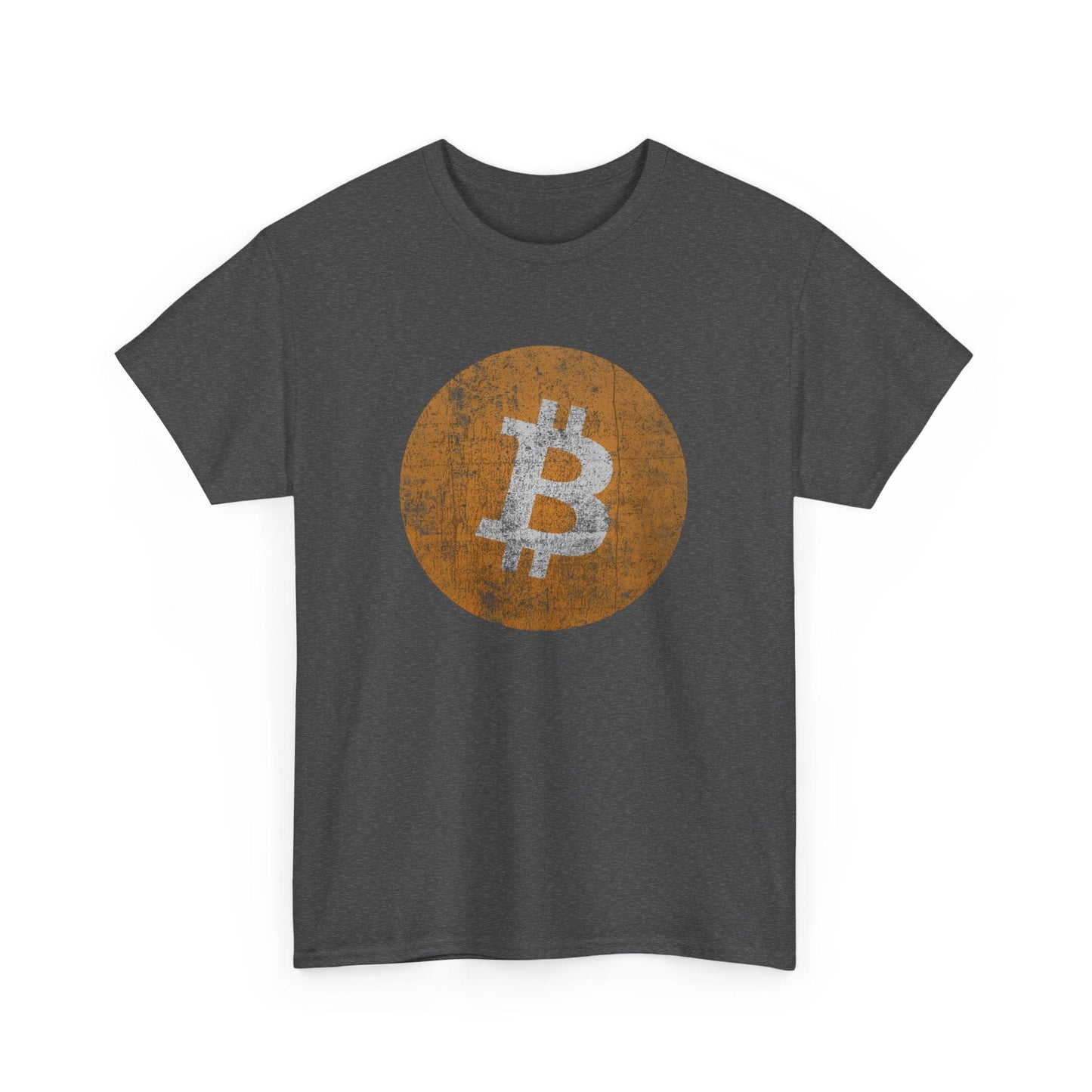 Vintage Distressed Bitcoin Logo T-Shirt