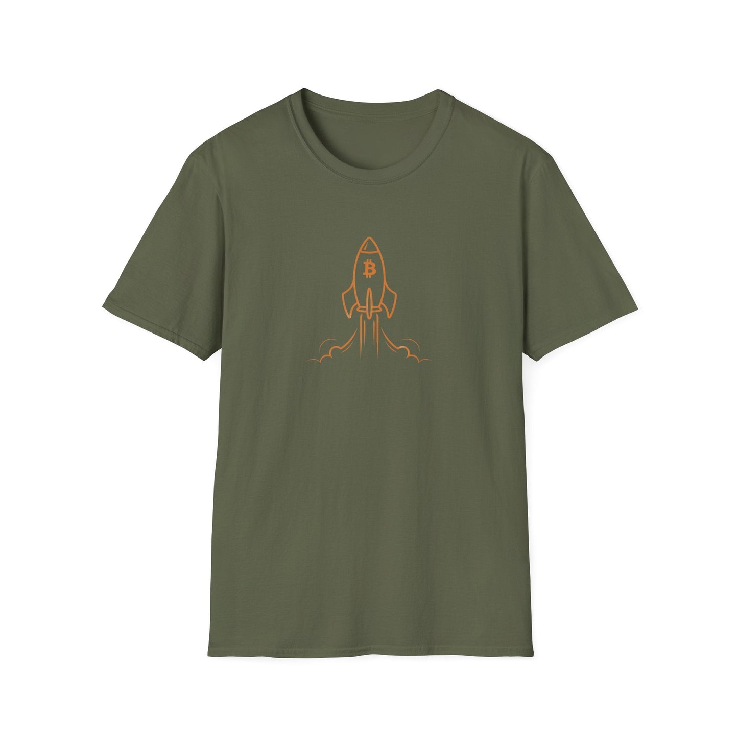 Softstyle Rocket Bitcoin T-Shirt