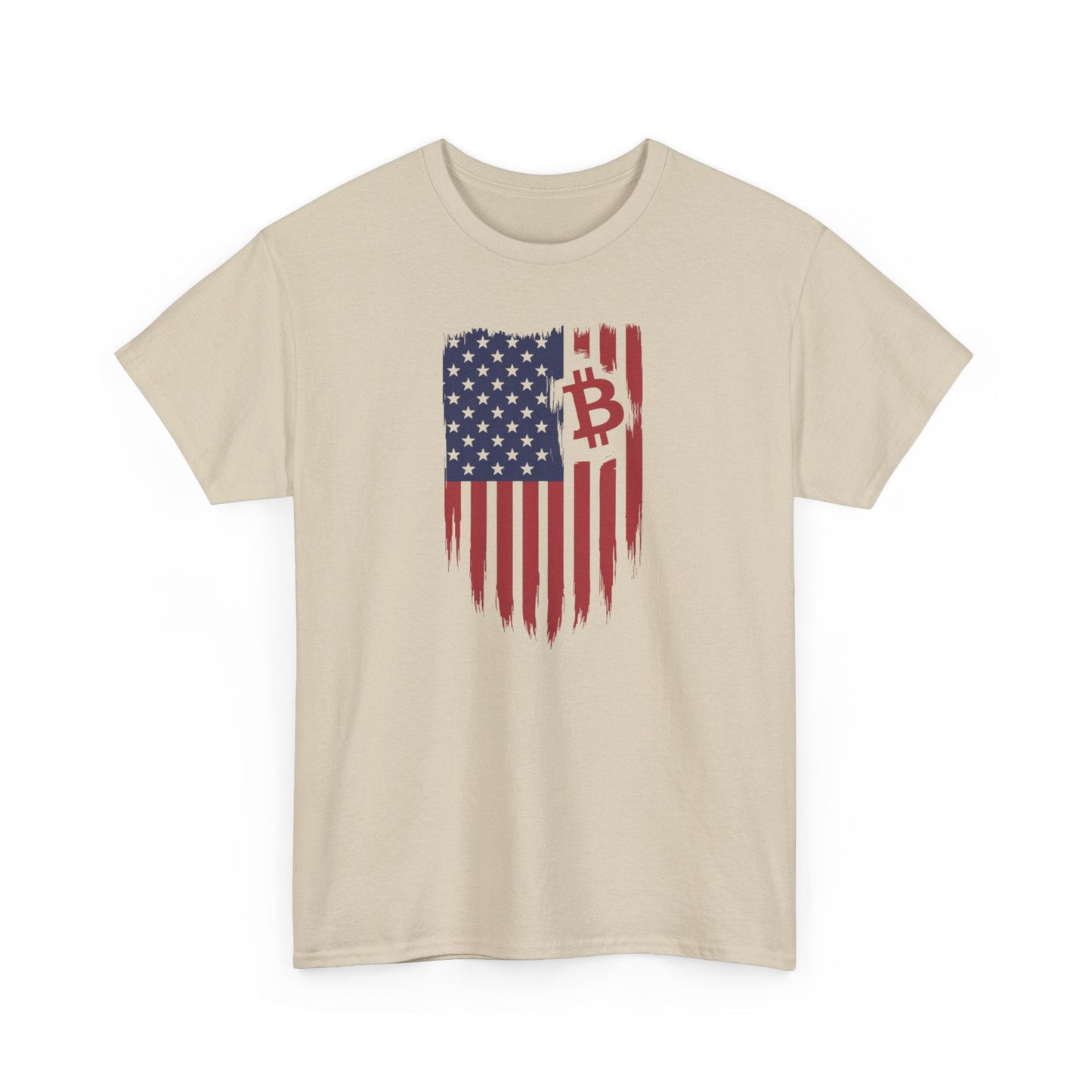 American Flag Bitcoin T-Shirt