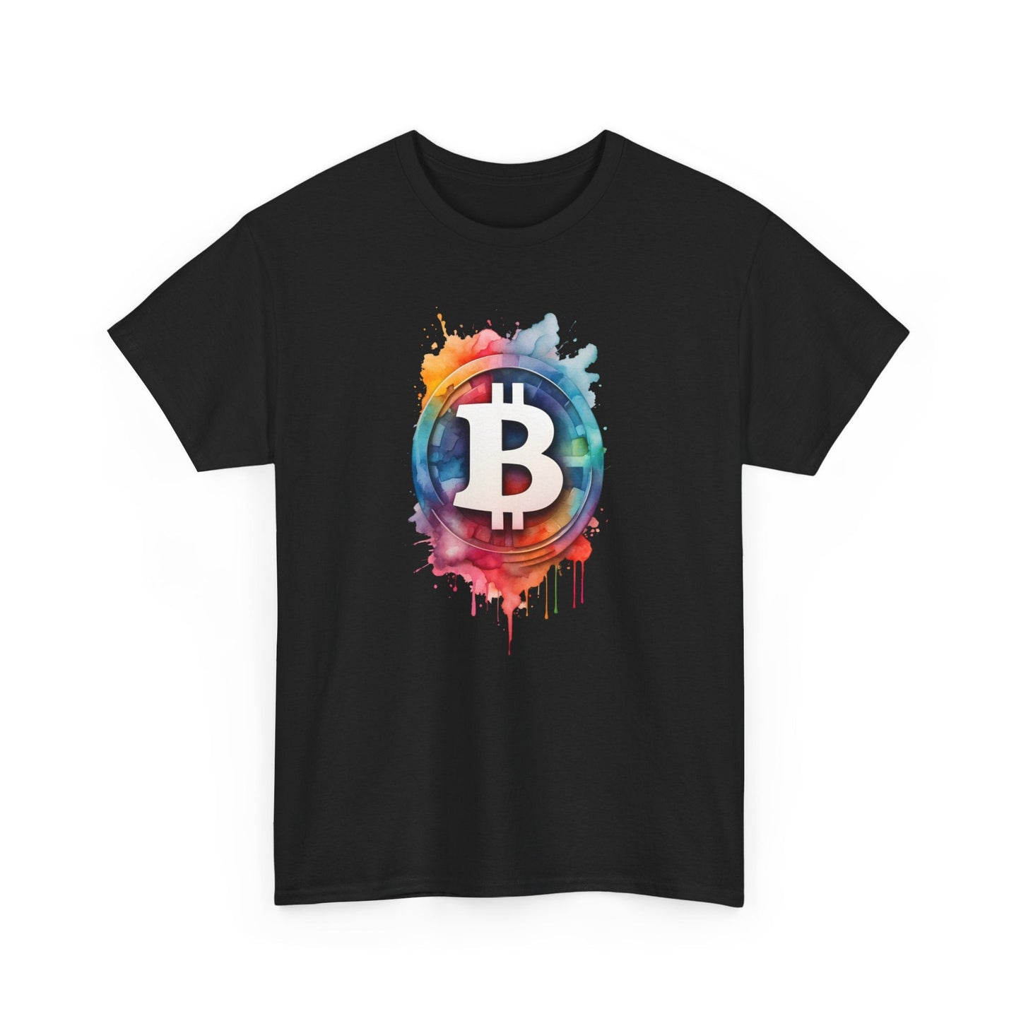 Bitcoin Colorful Art T-Shirt
