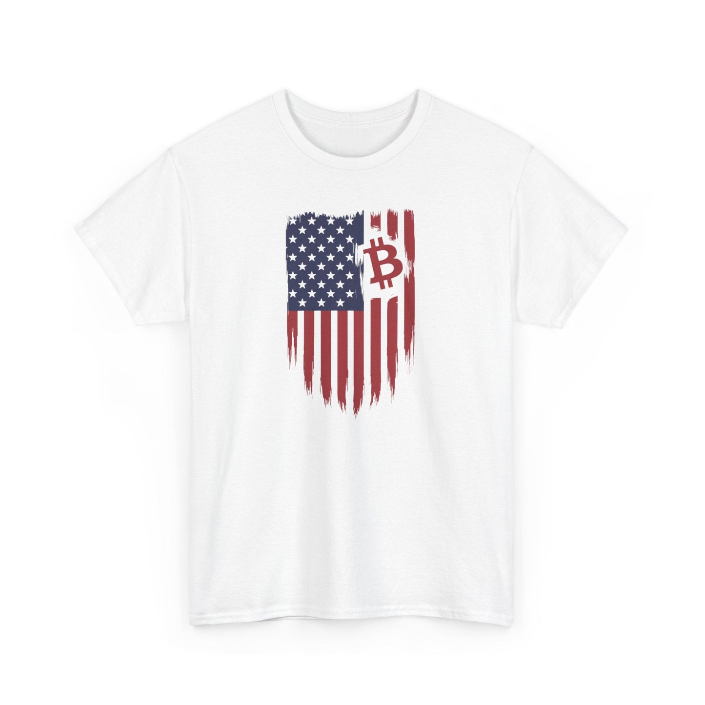 American Flag Bitcoin T-Shirt