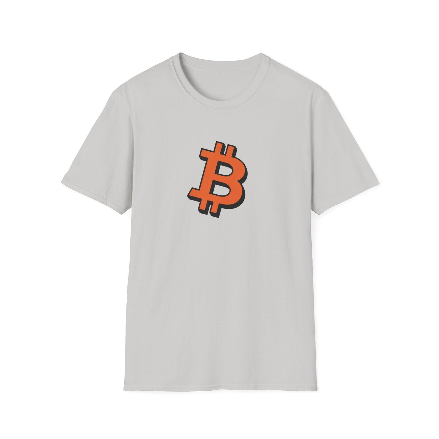 Softstyle Large Logo Bitcoin T-Shirt