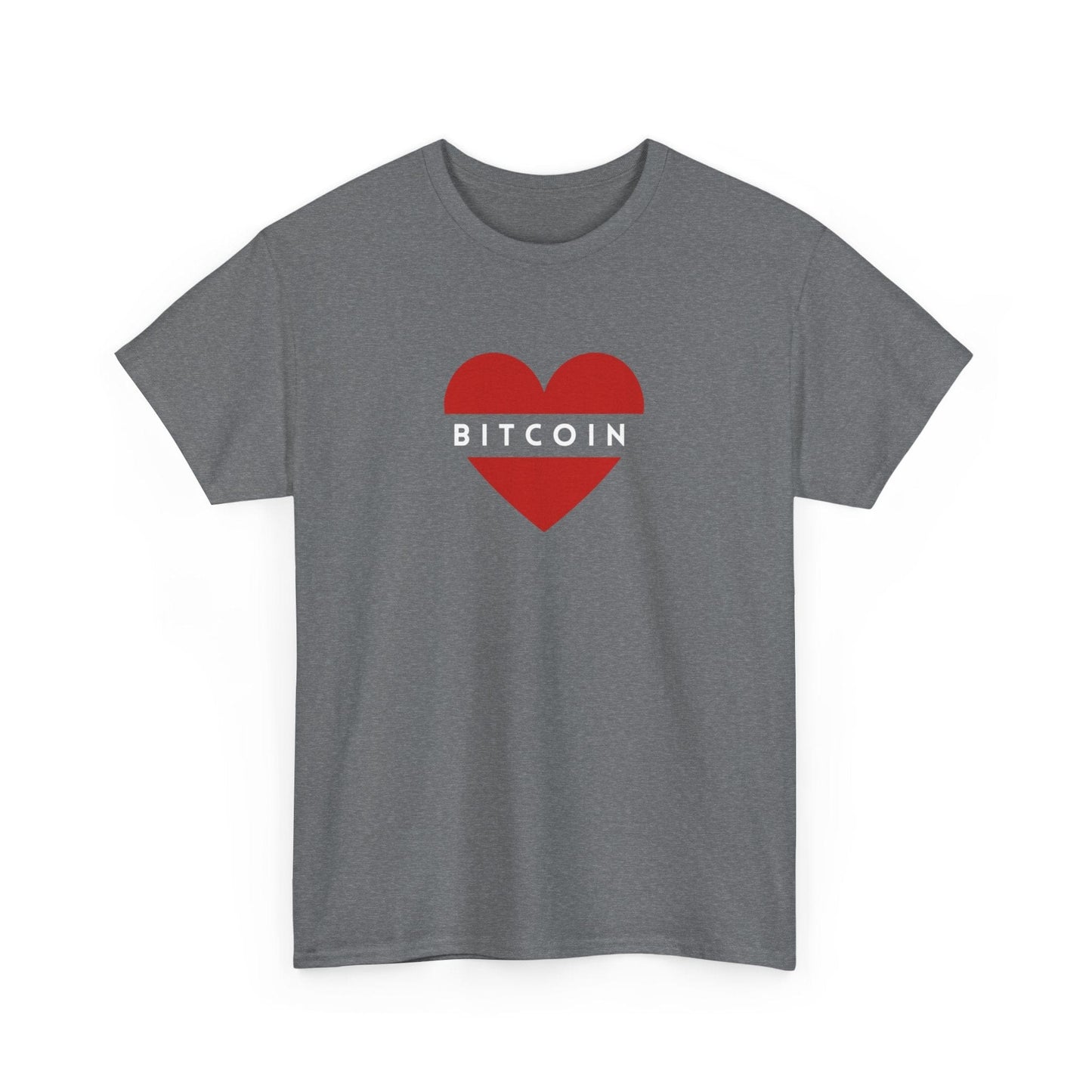 Red Heart Bitcoin T-Shirt