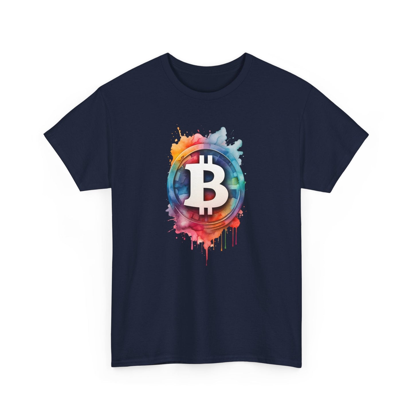 Bitcoin Colorful Art T-Shirt
