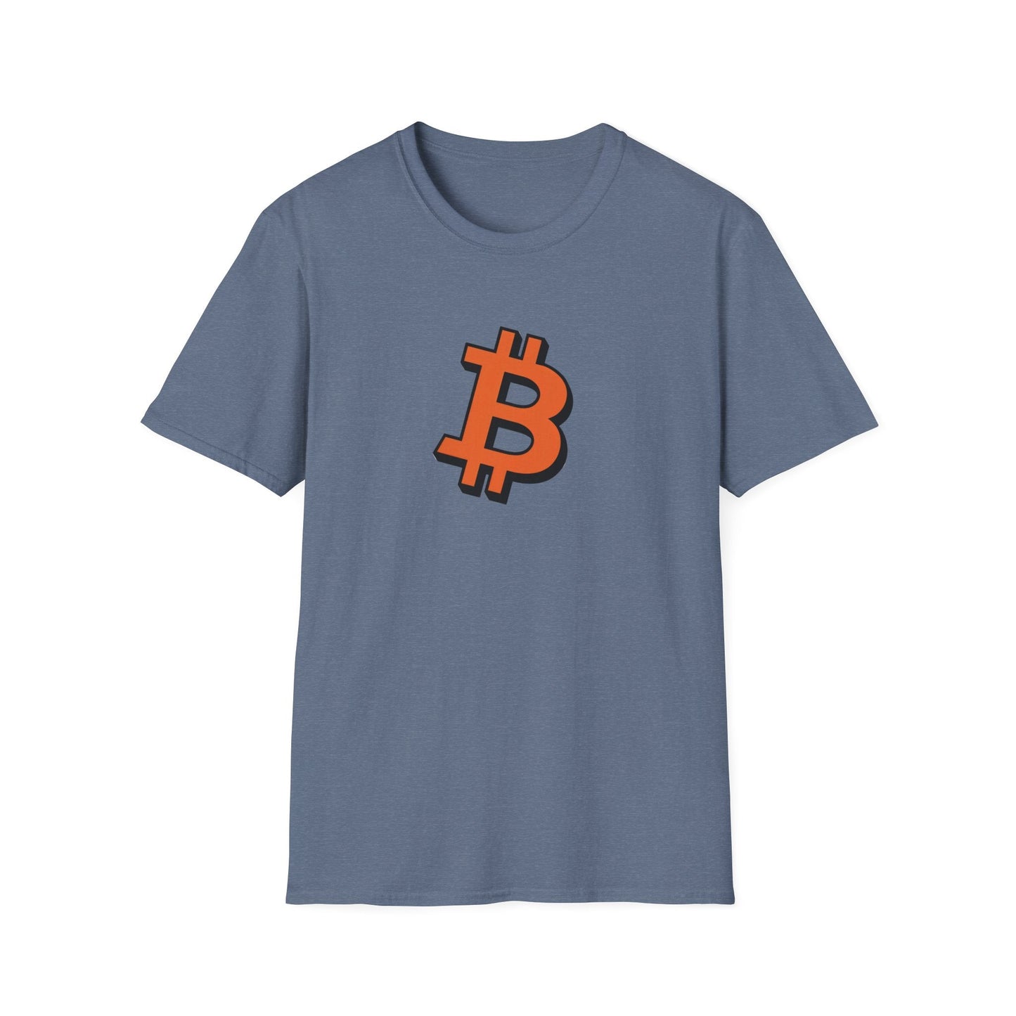 Softstyle Large Logo Bitcoin T-Shirt