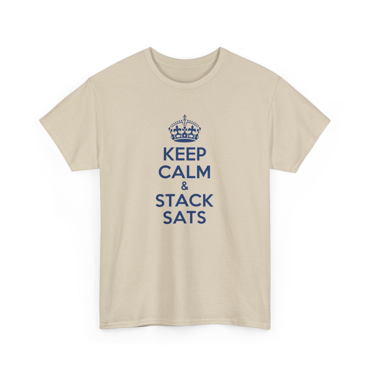 Keep Calm Stack Bitcoin T-Shirt
