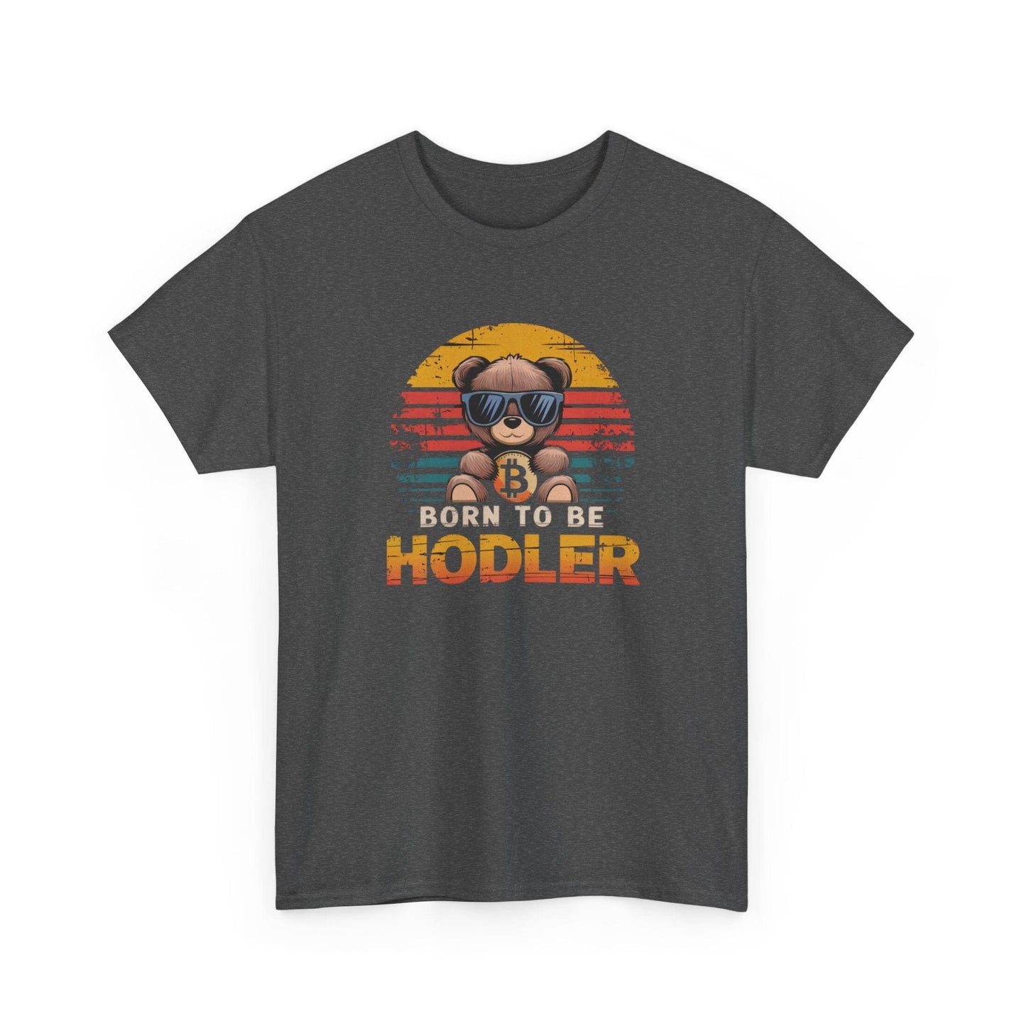 Born To Be HODLER Bear Bitcoin T-Shirt