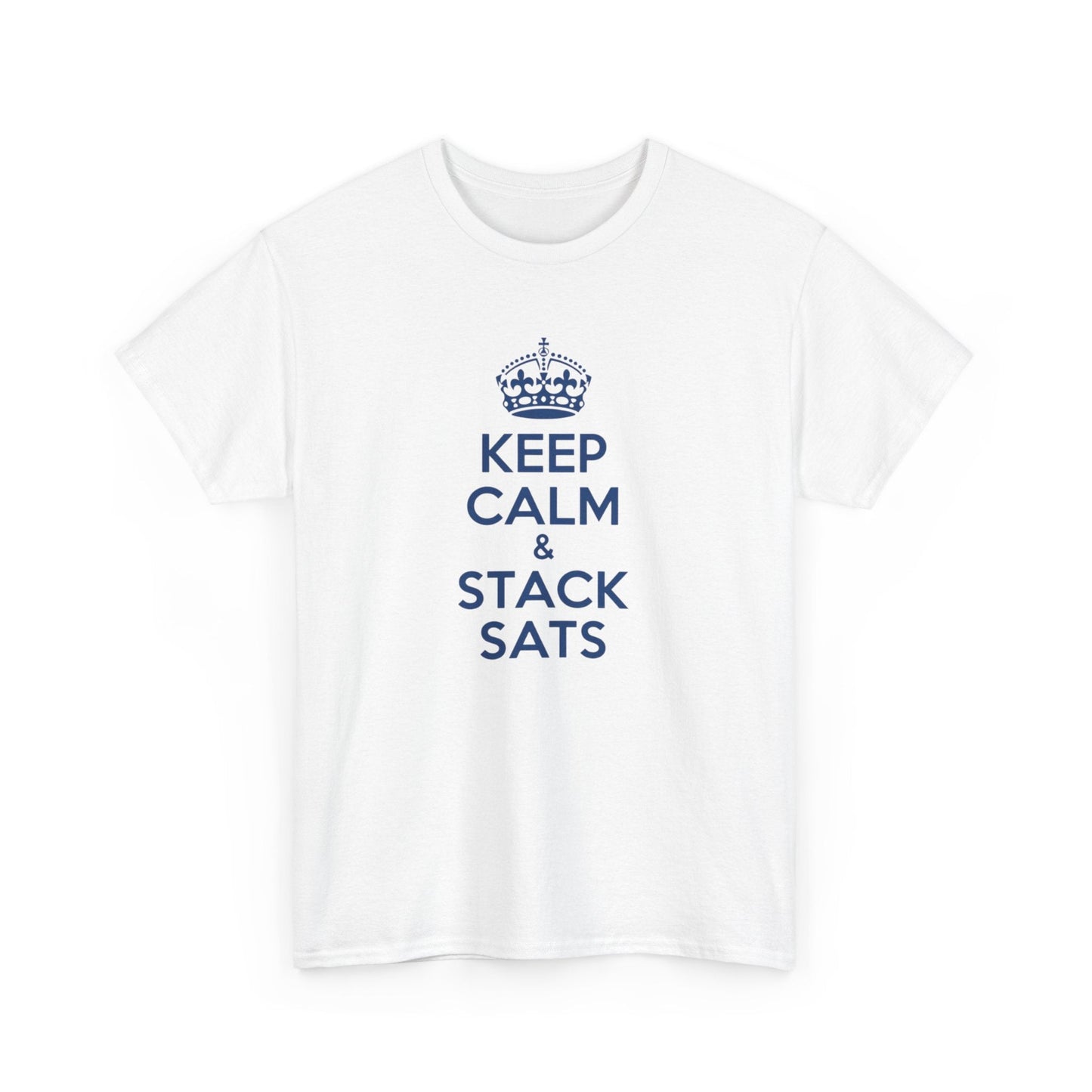 Keep Calm Stack Bitcoin T-Shirt