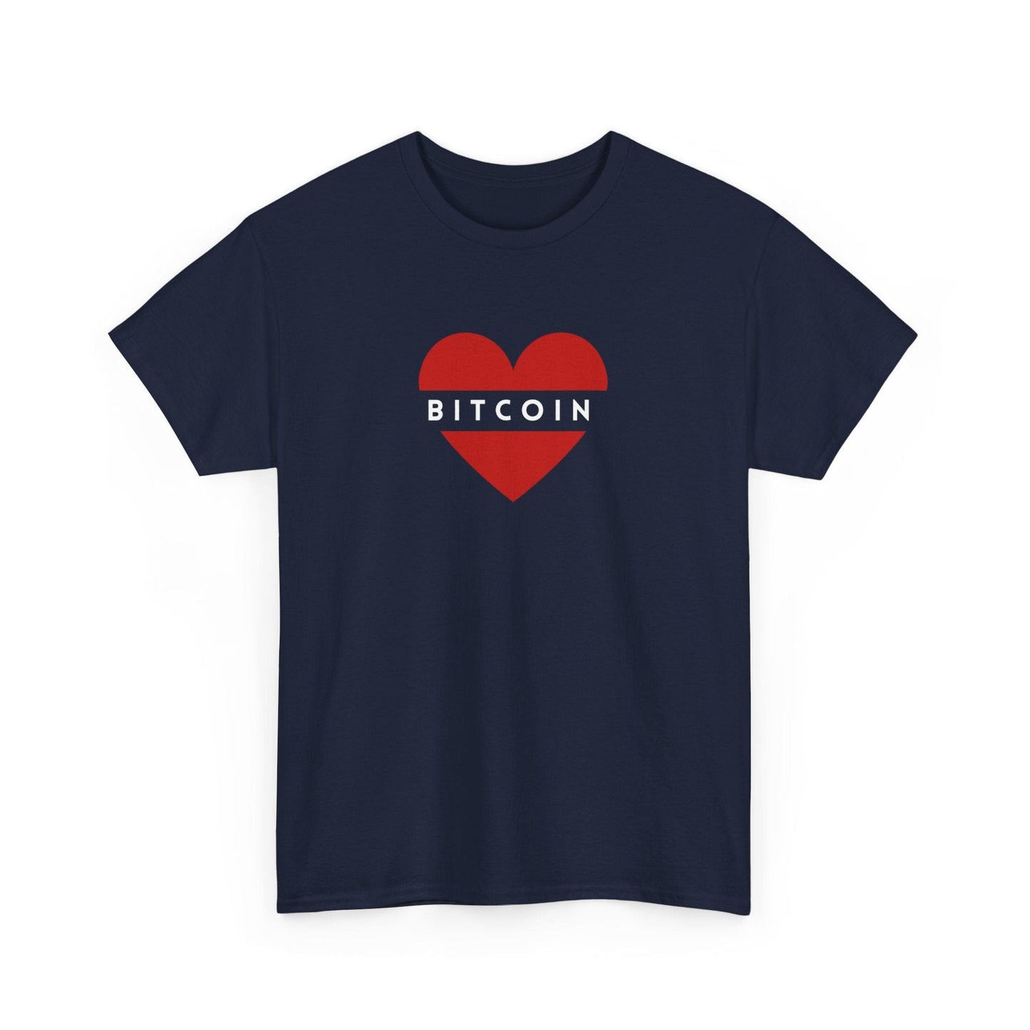 Red Heart Bitcoin T-Shirt