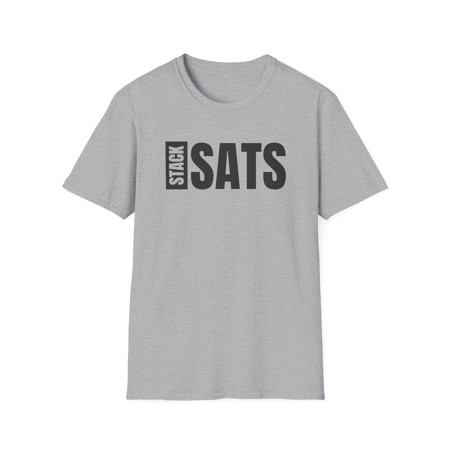 Softstyle Stack Sats Bitcoin T-Shirt