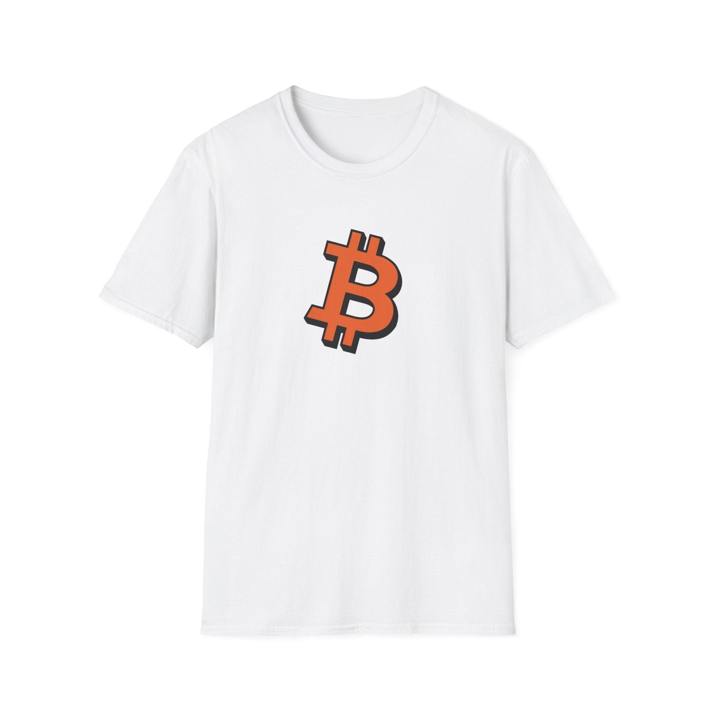 Softstyle Large Logo Bitcoin T-Shirt