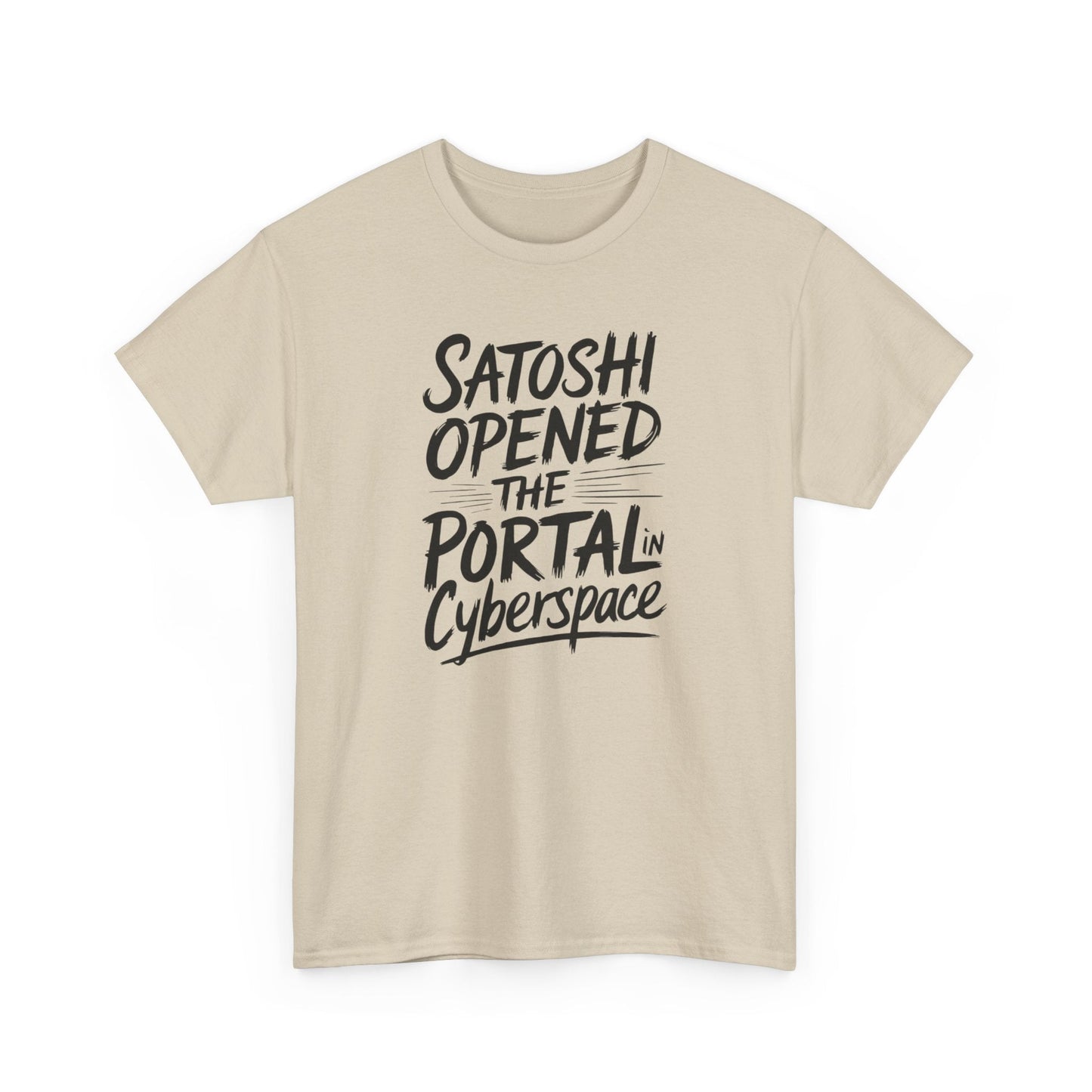 Satoshi Opened The Portal Bitcoin T-Shirt