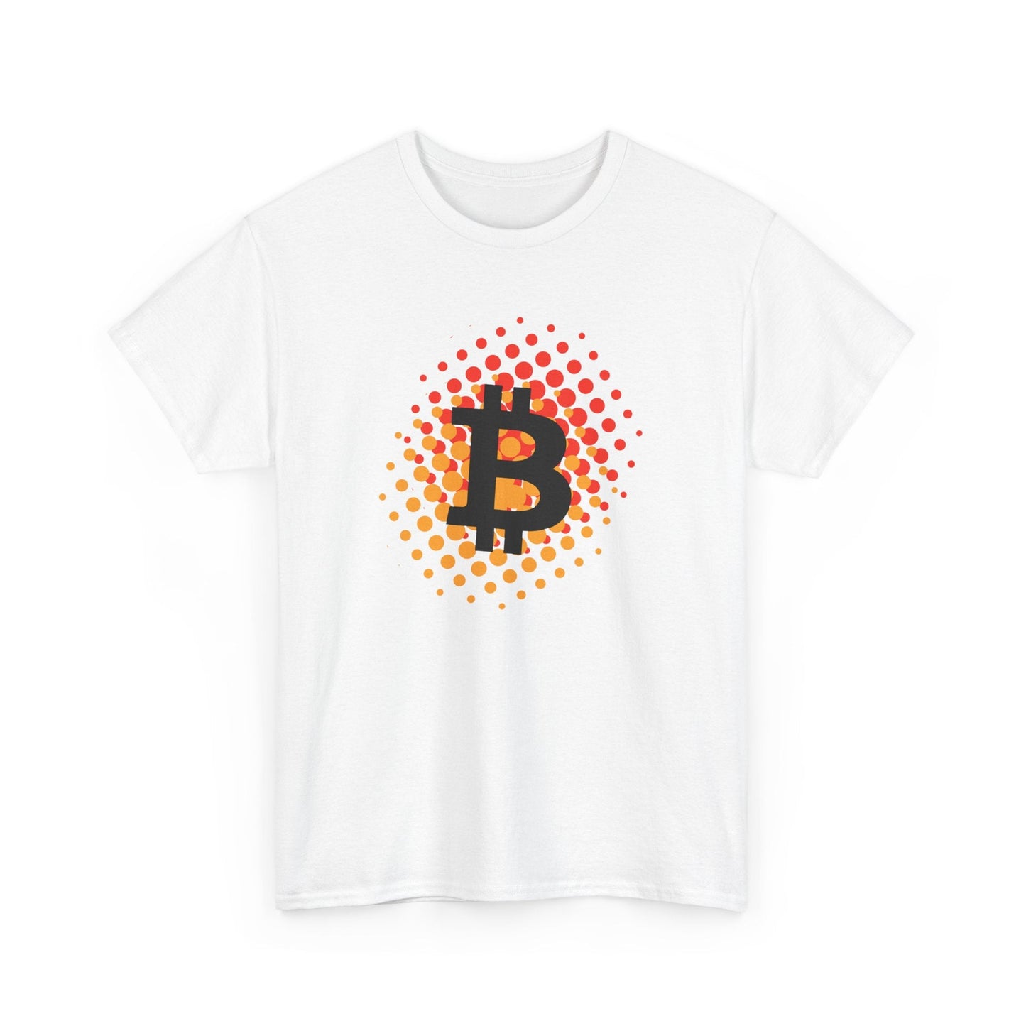 Orange Bubbles Bitcoin T-Shirt