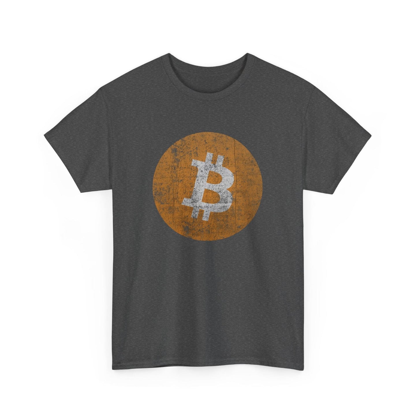 Vintage Distressed Bitcoin Logo T-Shirt