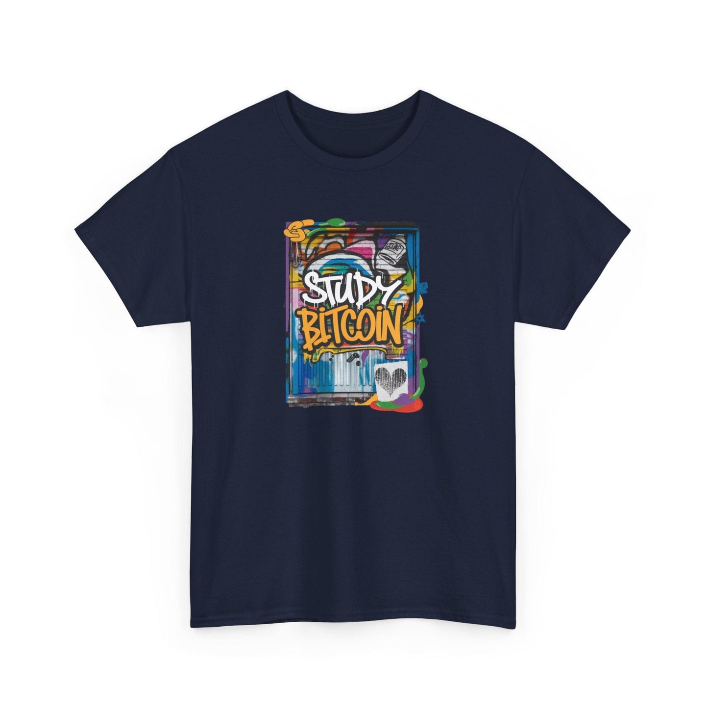 Study Bitcoin Graphic T-Shirt