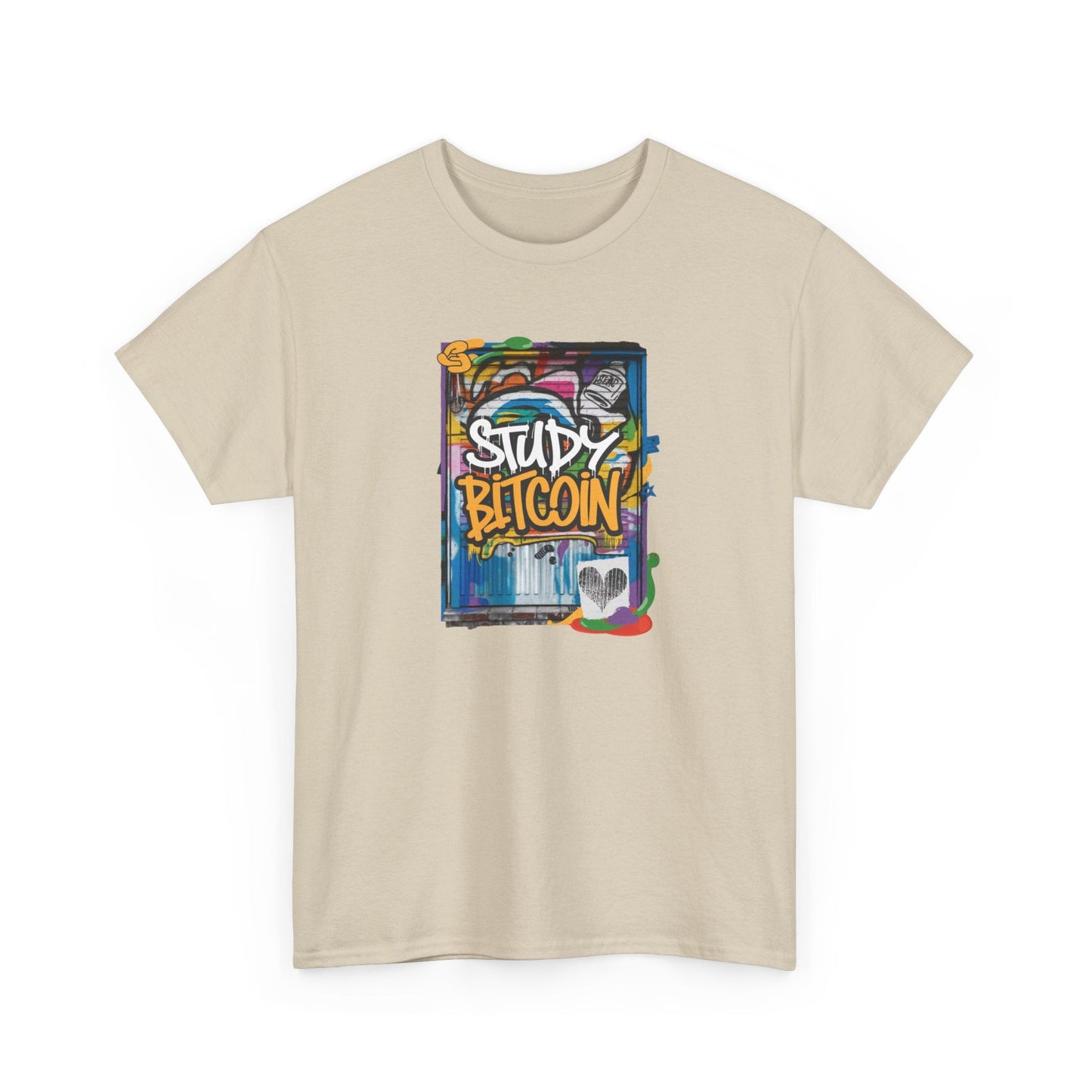 Study Bitcoin Graphic T-Shirt