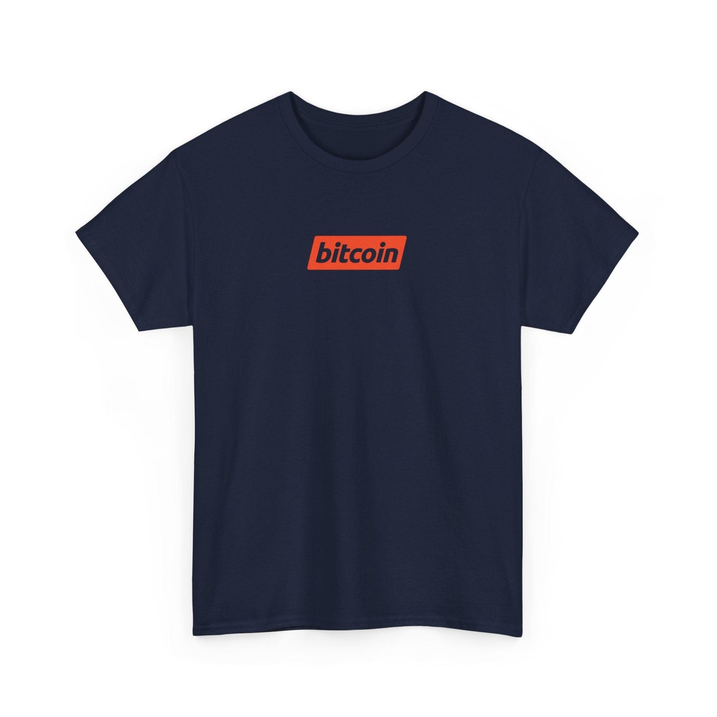 Orange Logo Bitcoin T-Shirt