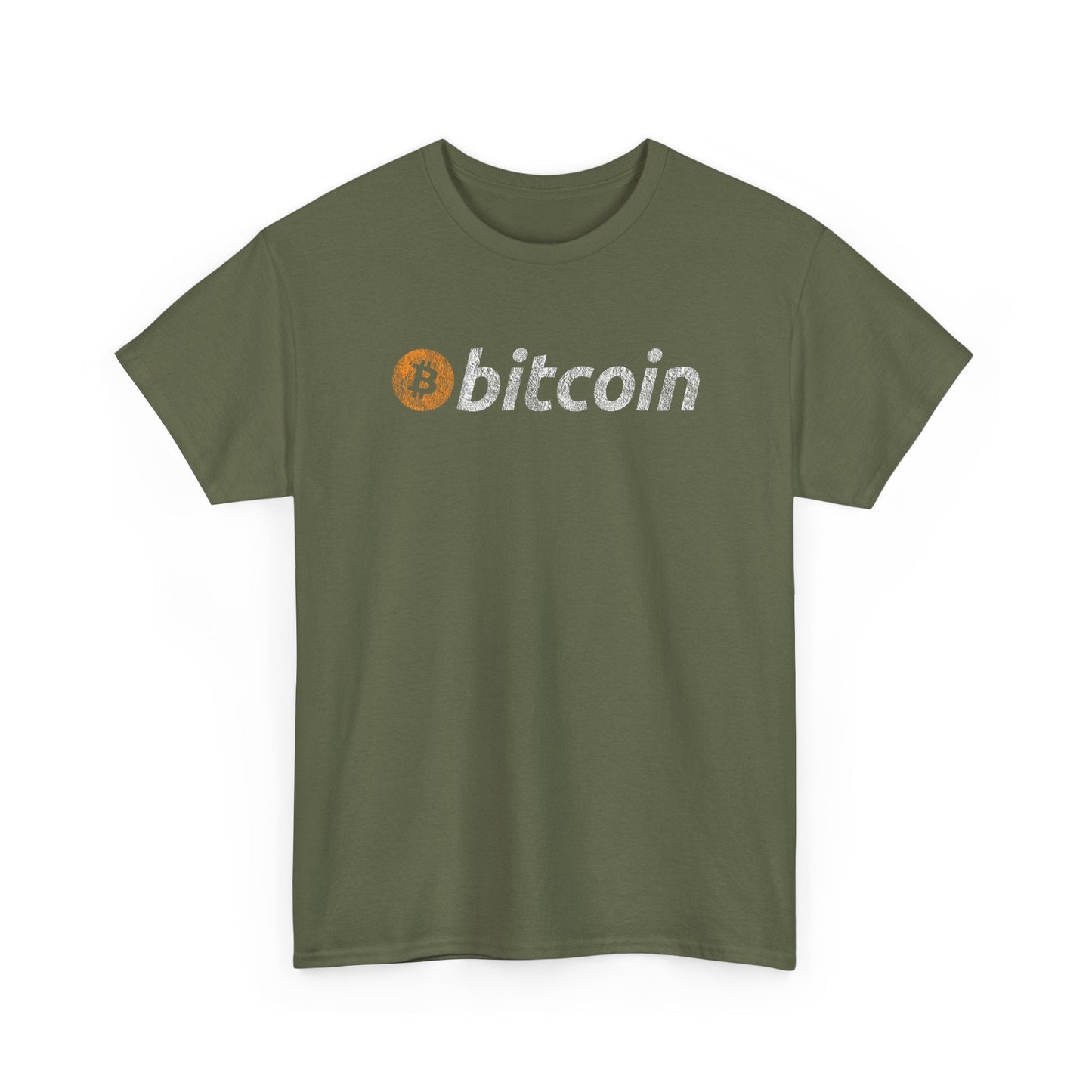 Vintage Look Bitcoin Logo T-Shirt