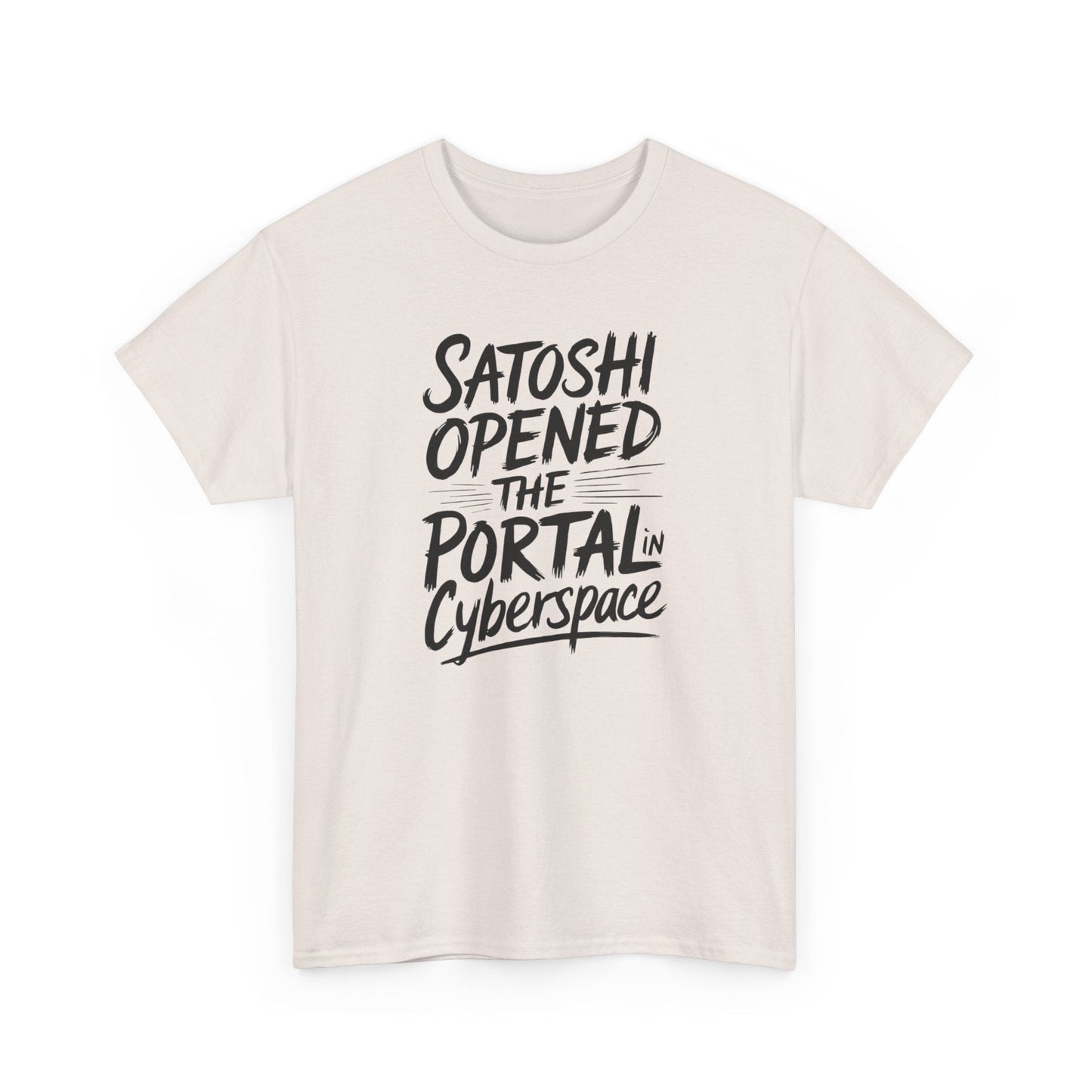 Satoshi Opened The Portal Bitcoin T-Shirt