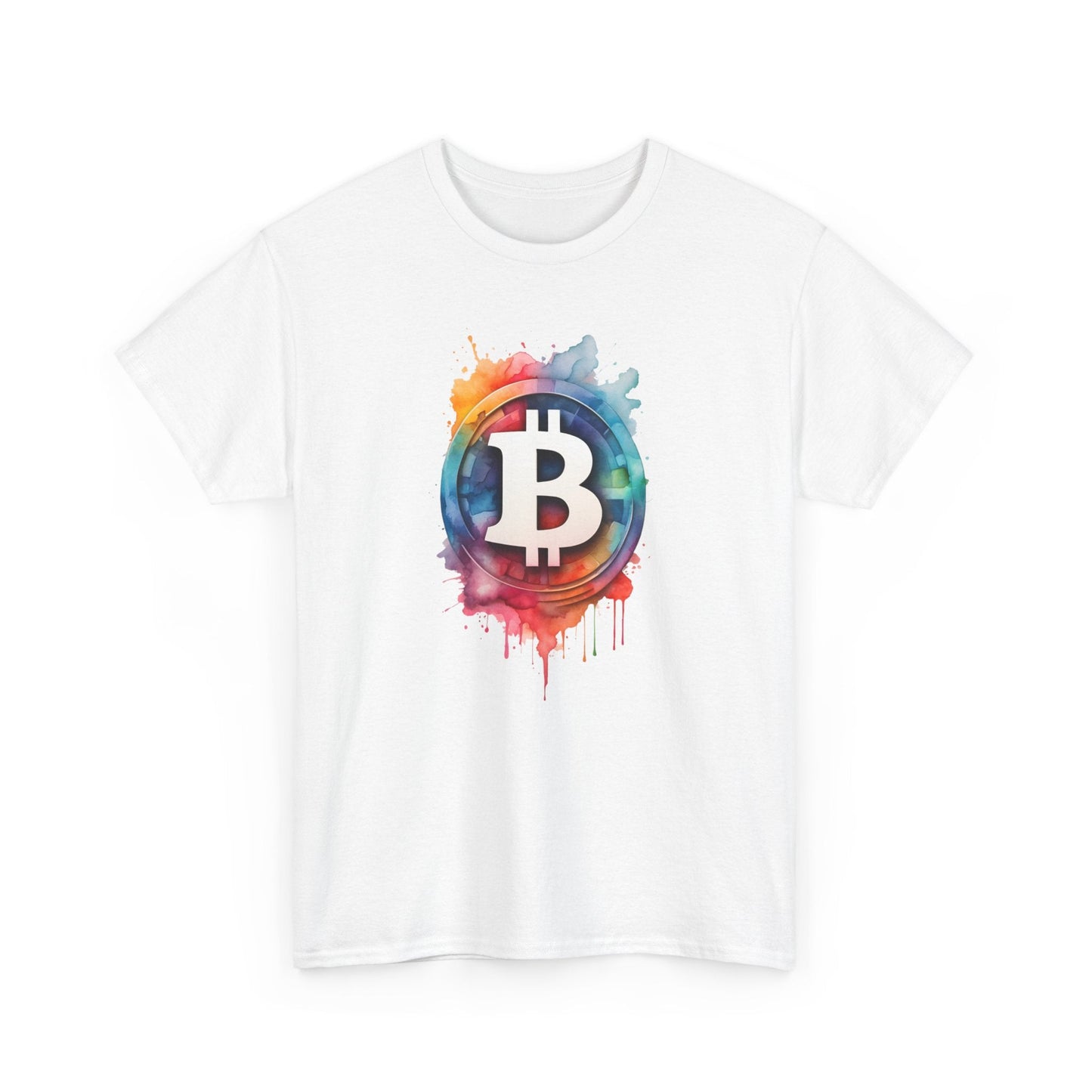 Bitcoin Colorful Art T-Shirt