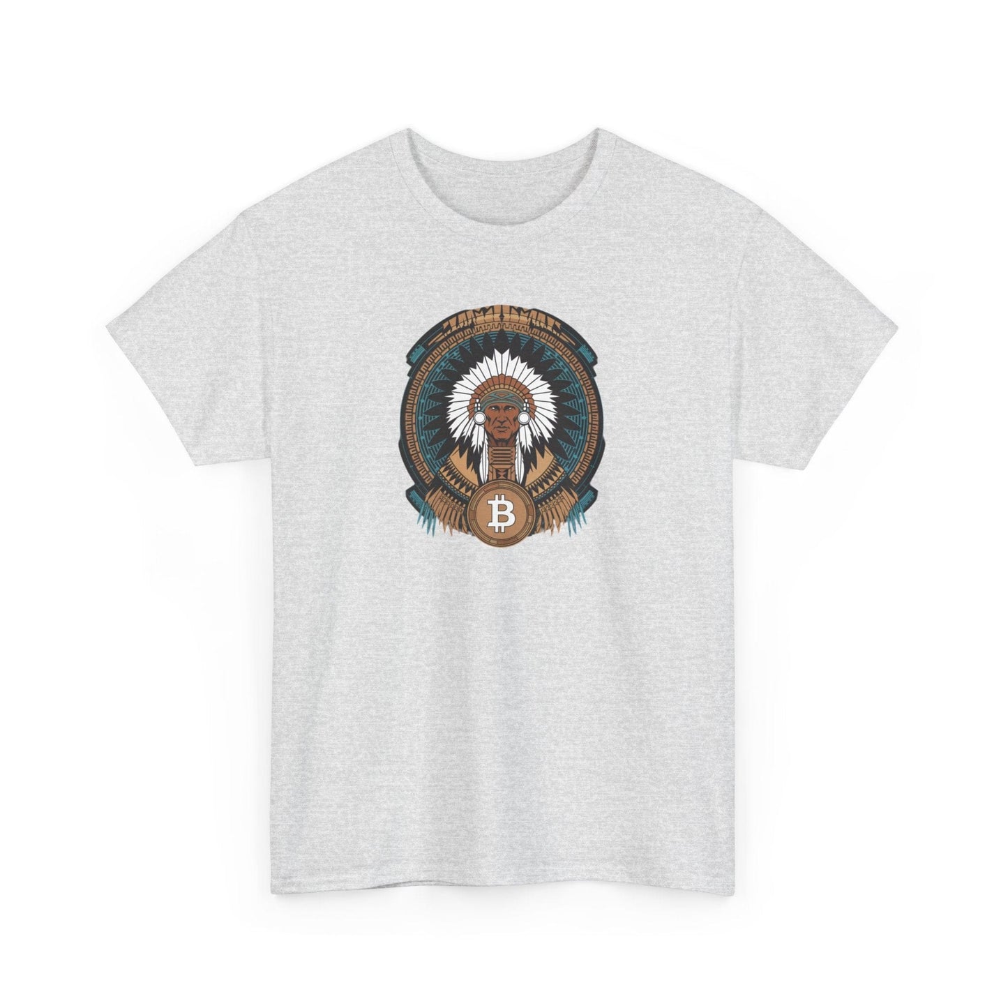 Native American chief Bitcoin T-Shirt