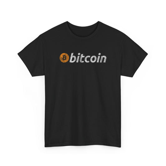 Vintage Look Bitcoin Logo T-Shirt