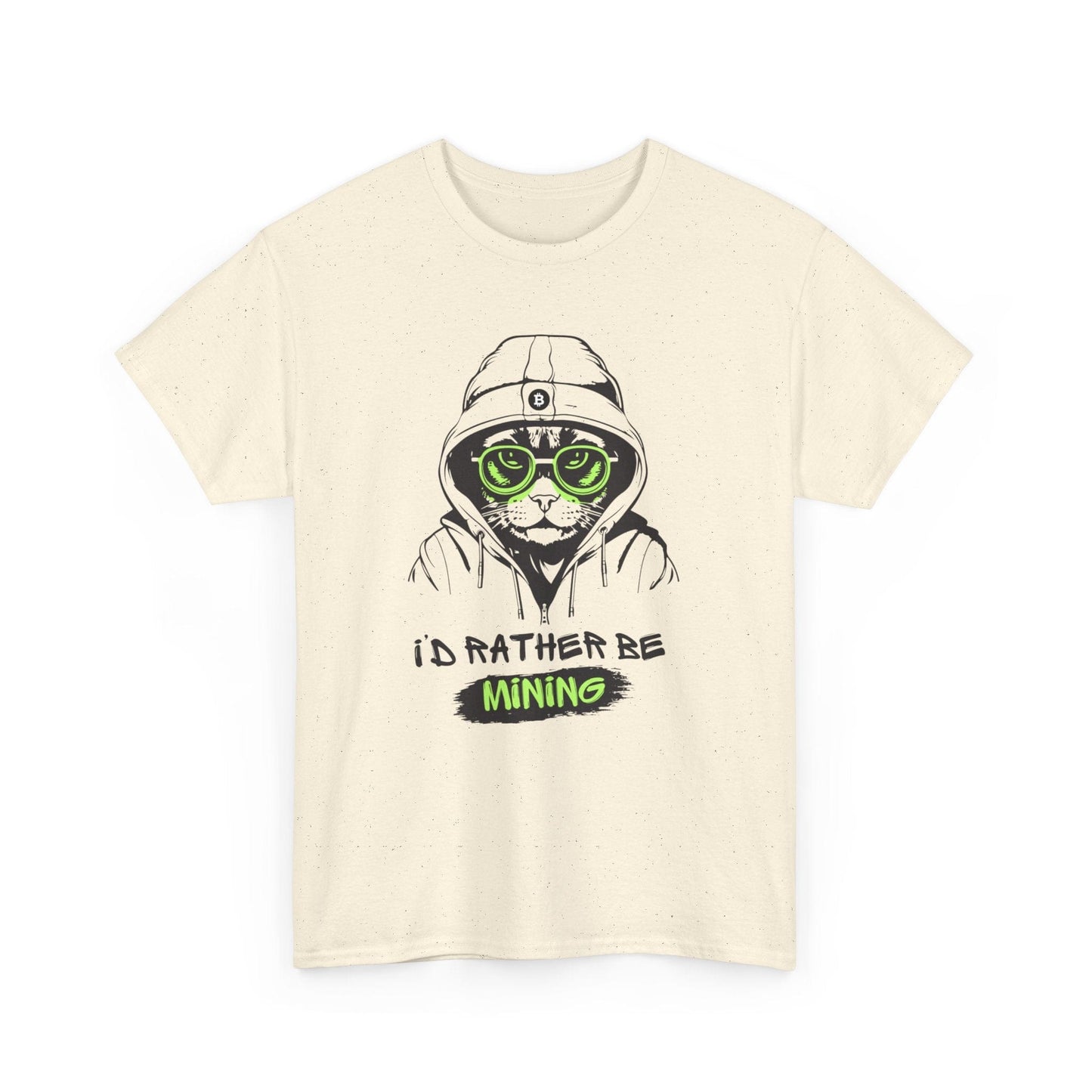 I'd Rather Be Mining Bitcoin T-Shirt