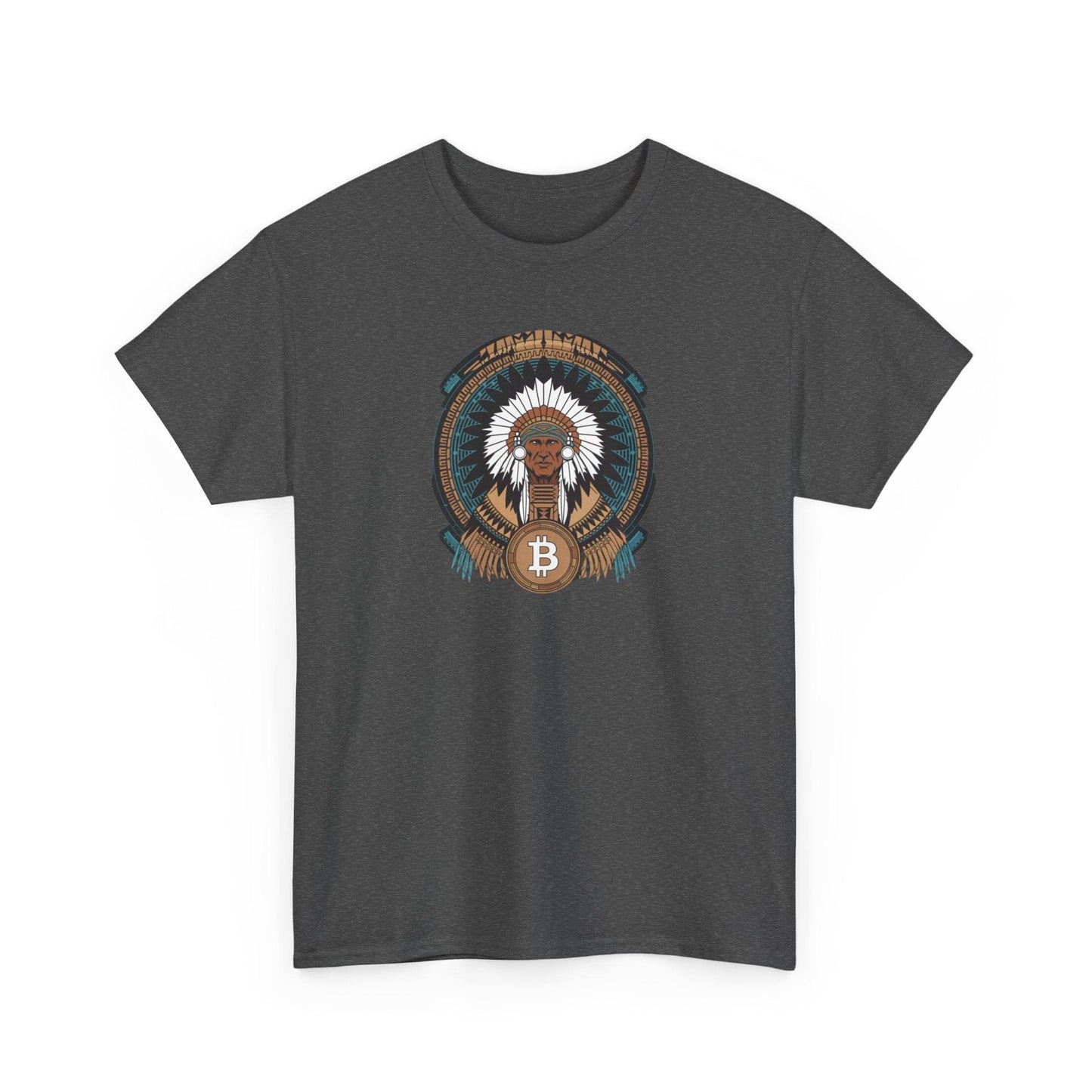 Native American chief Bitcoin T-Shirt