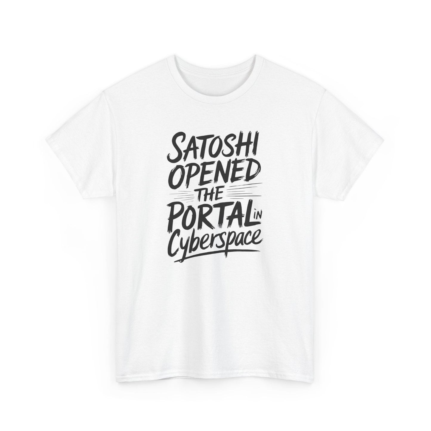 Satoshi Opened The Portal Bitcoin T-Shirt