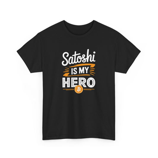 Satoshi Is My Hero Bitcoin T-Shirt