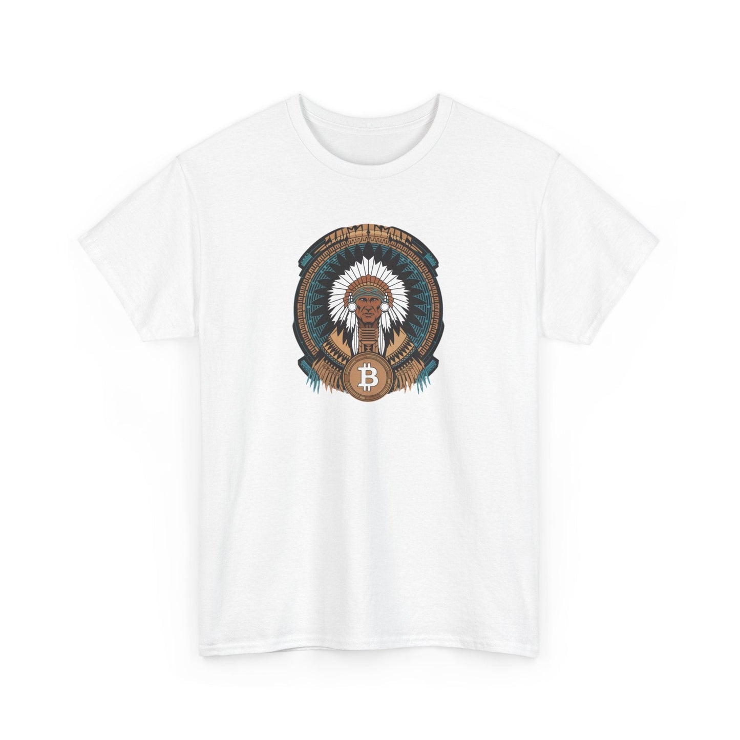 Native American chief Bitcoin T-Shirt