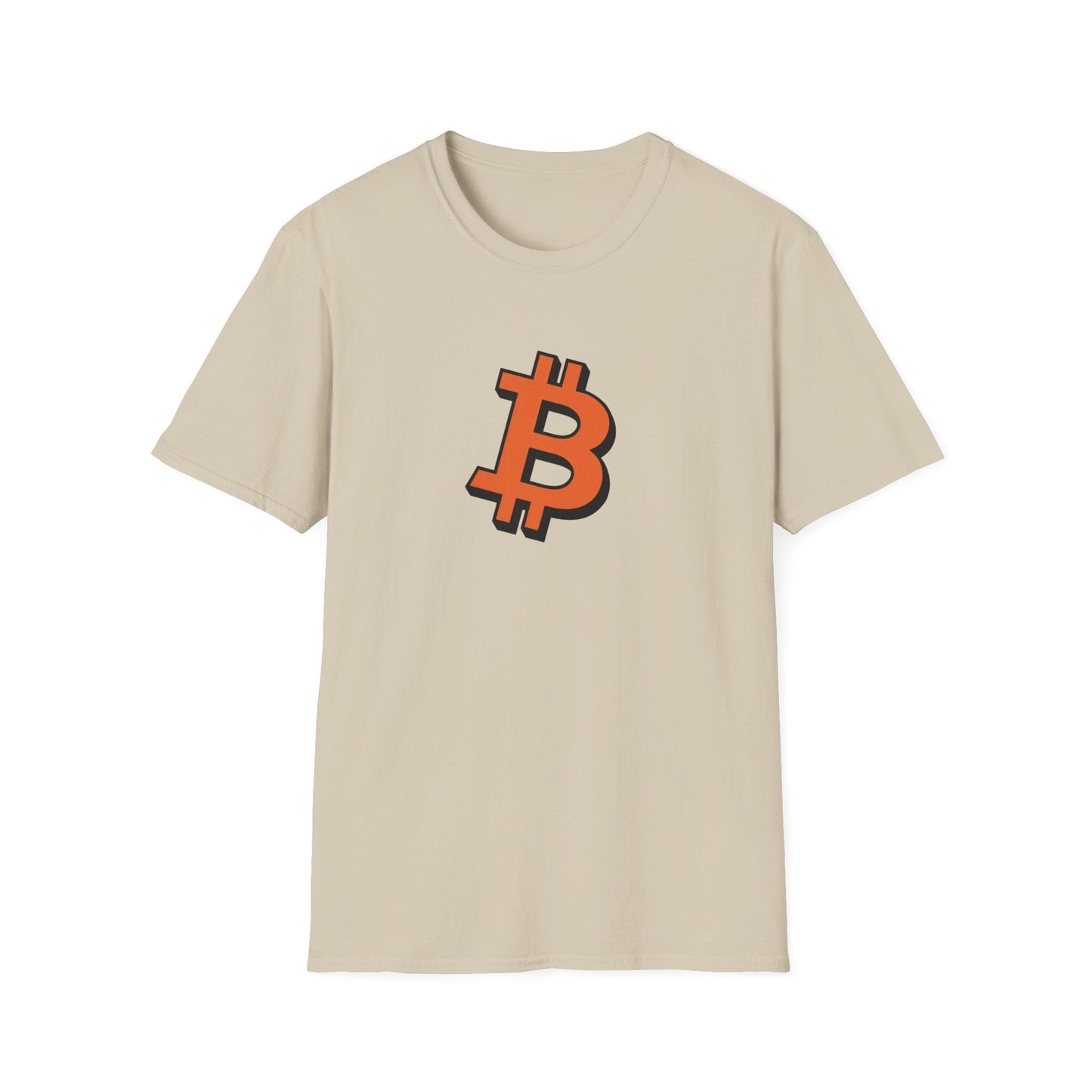 Softstyle Large Logo Bitcoin T-Shirt