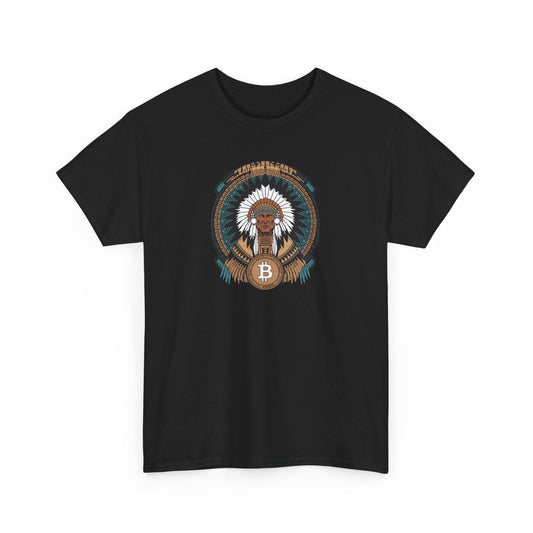 Native American chief Bitcoin T-Shirt