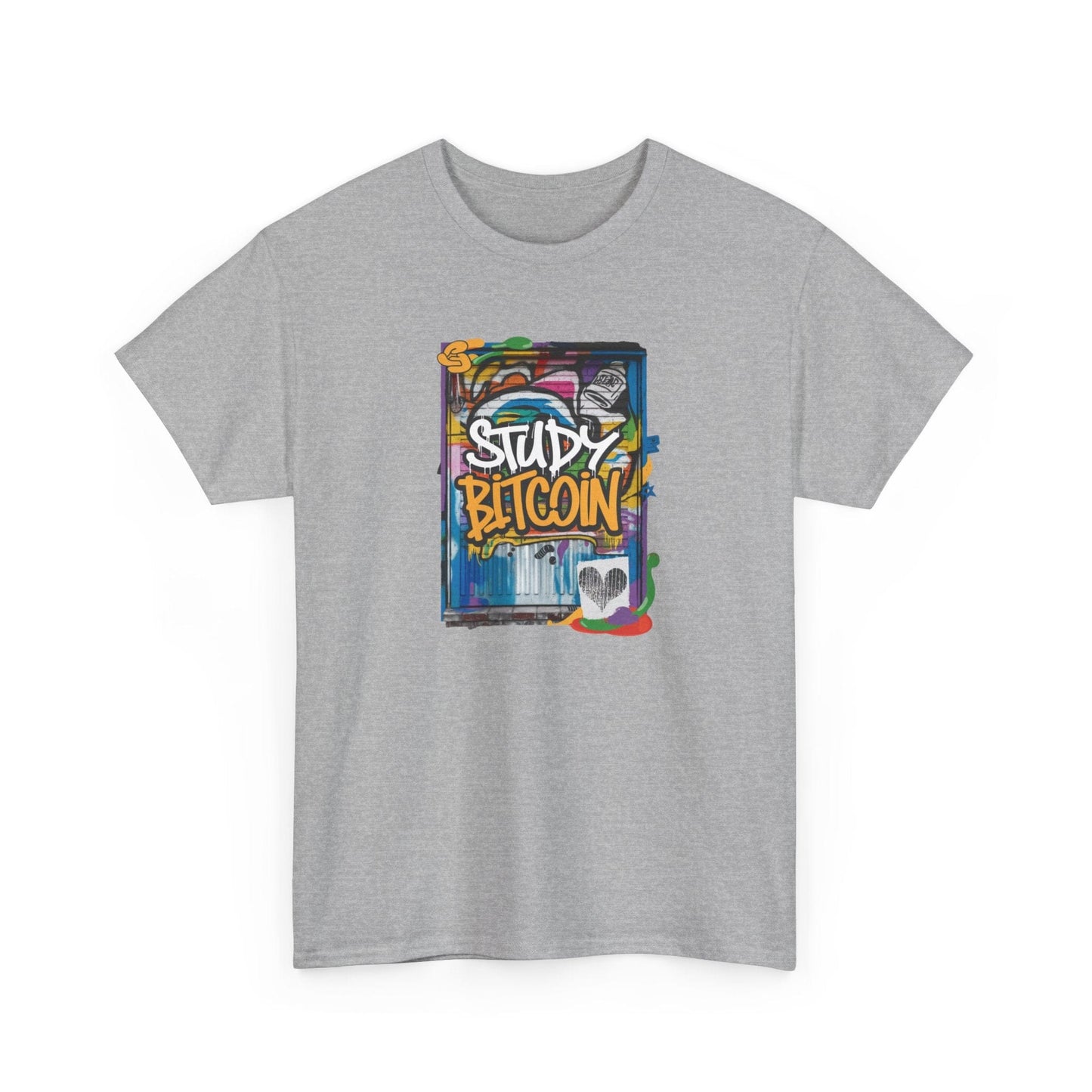 Study Bitcoin Graphic T-Shirt