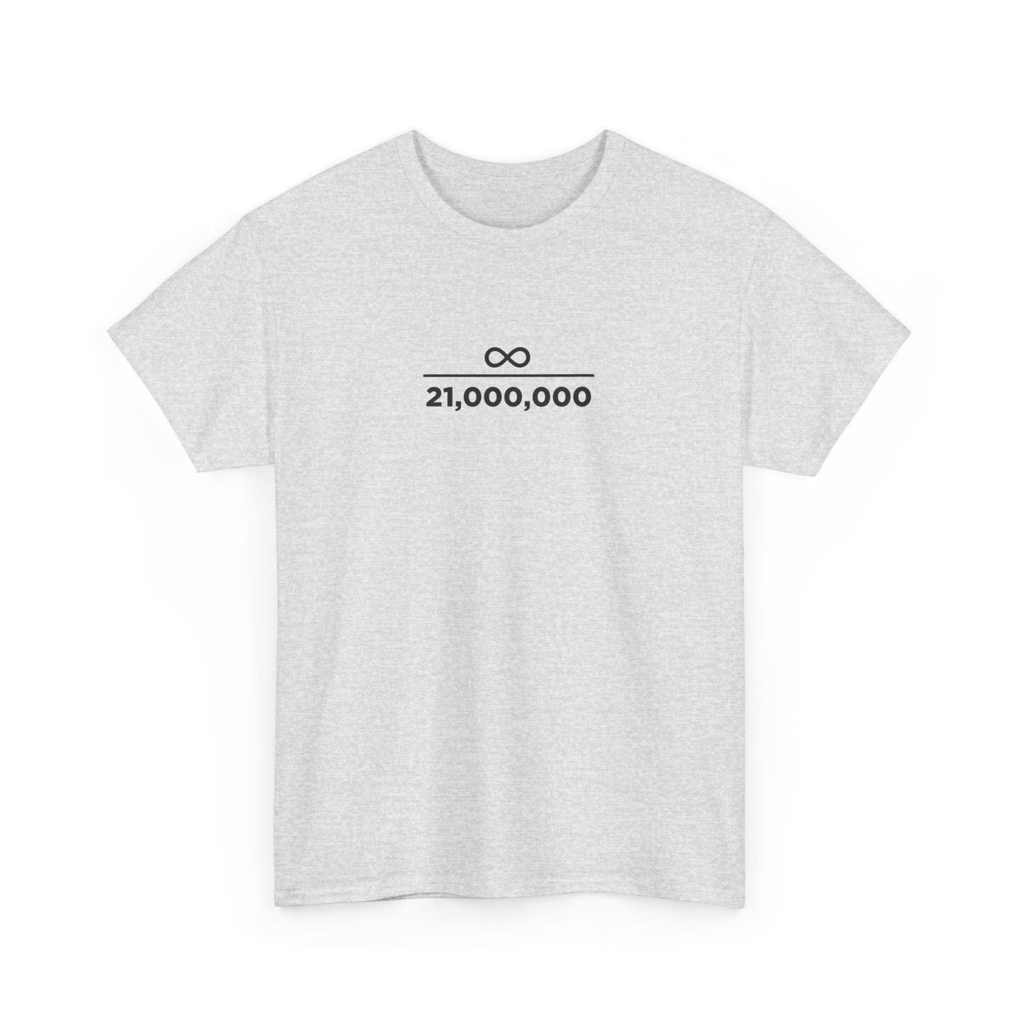 Infinity Divided By 21 Million Bitcoin T-Shirt