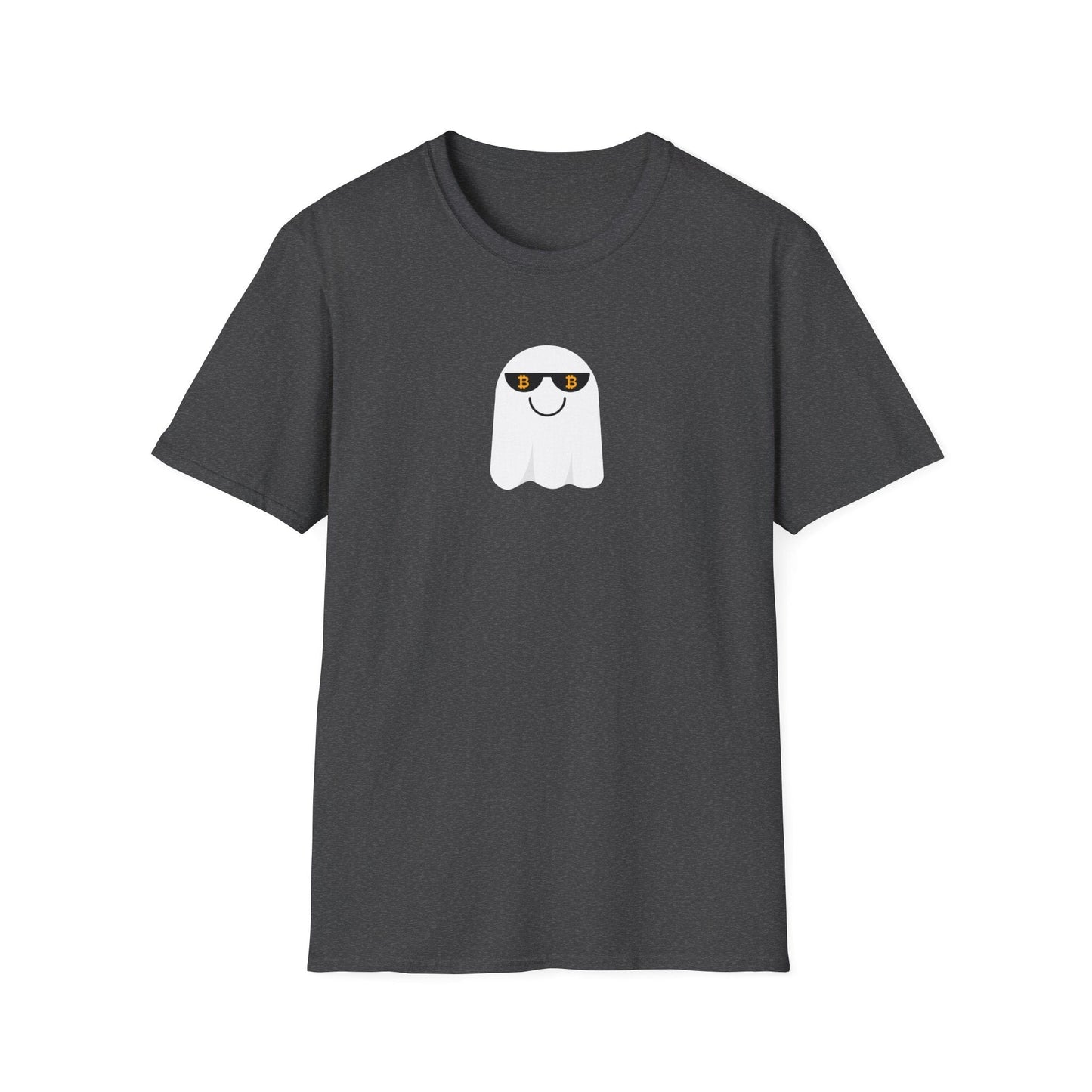 Softstyle Halloween Ghost Bitcoin T-Shirt