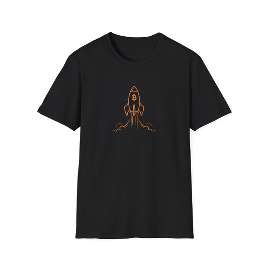 Softstyle Rocket Bitcoin T-Shirt