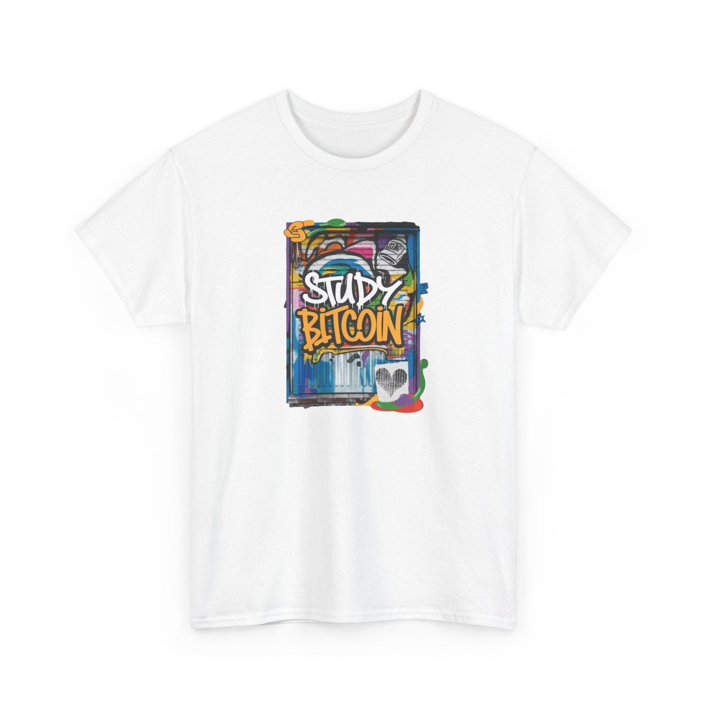 Study Bitcoin Graphic T-Shirt