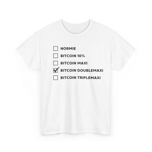 Bitcoin DoubleMaxi T-Shirt