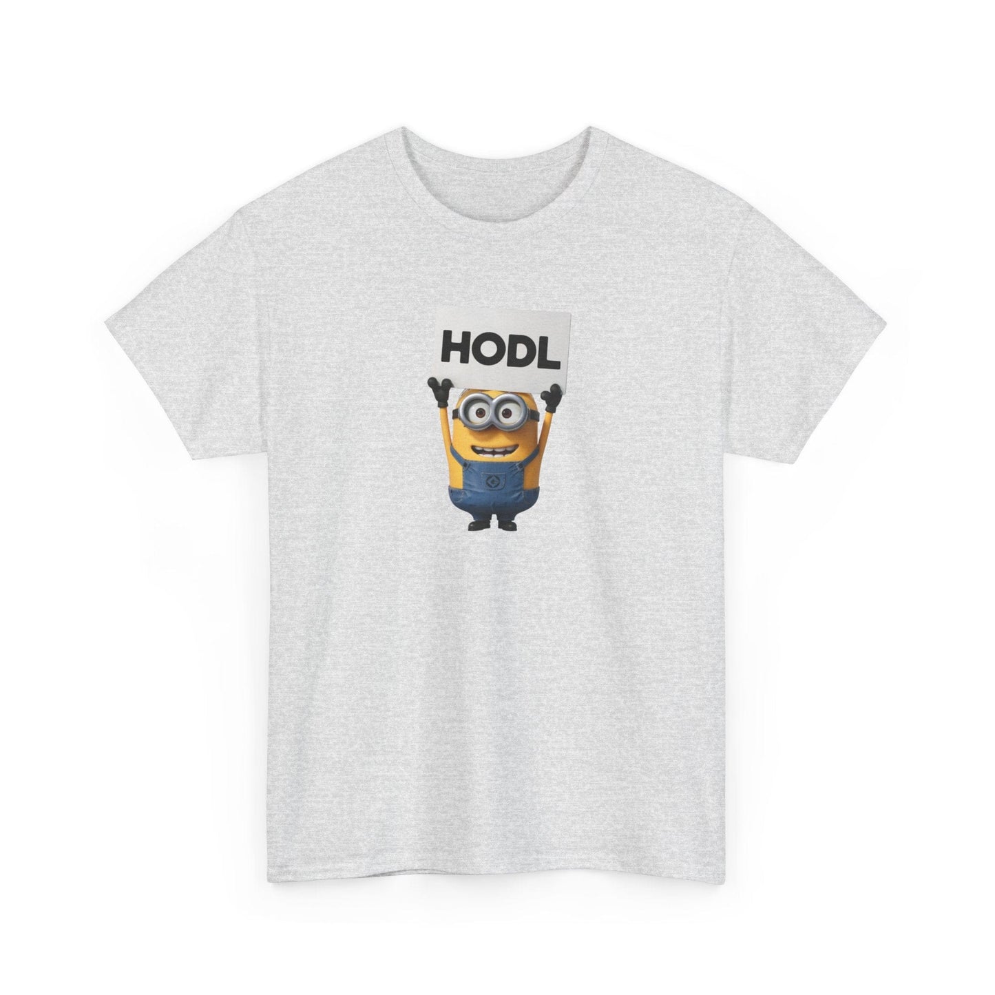 Minion With HODL Sign Bitcoin T-Shirt