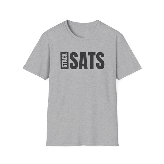 Softstyle Stack Sats Bitcoin T-Shirt