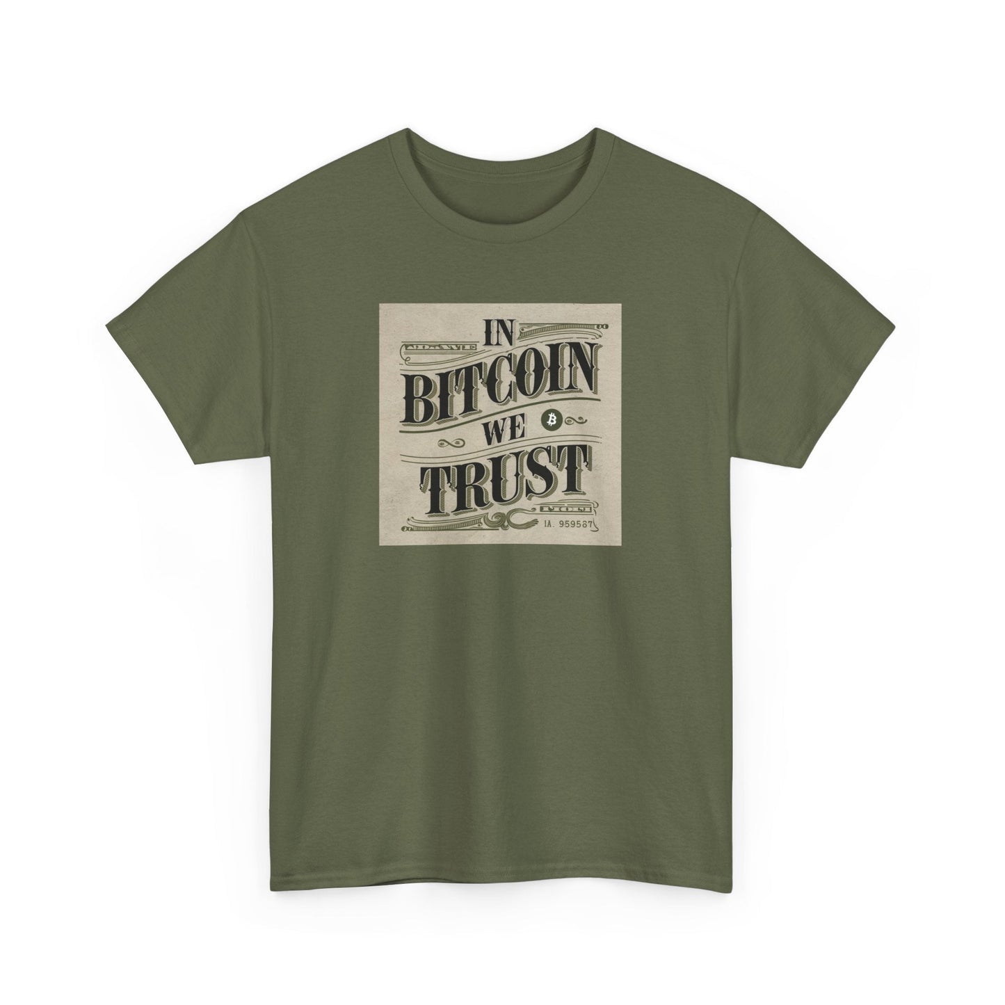 In Bitcoin We Trust Bitcoin T-Shirt