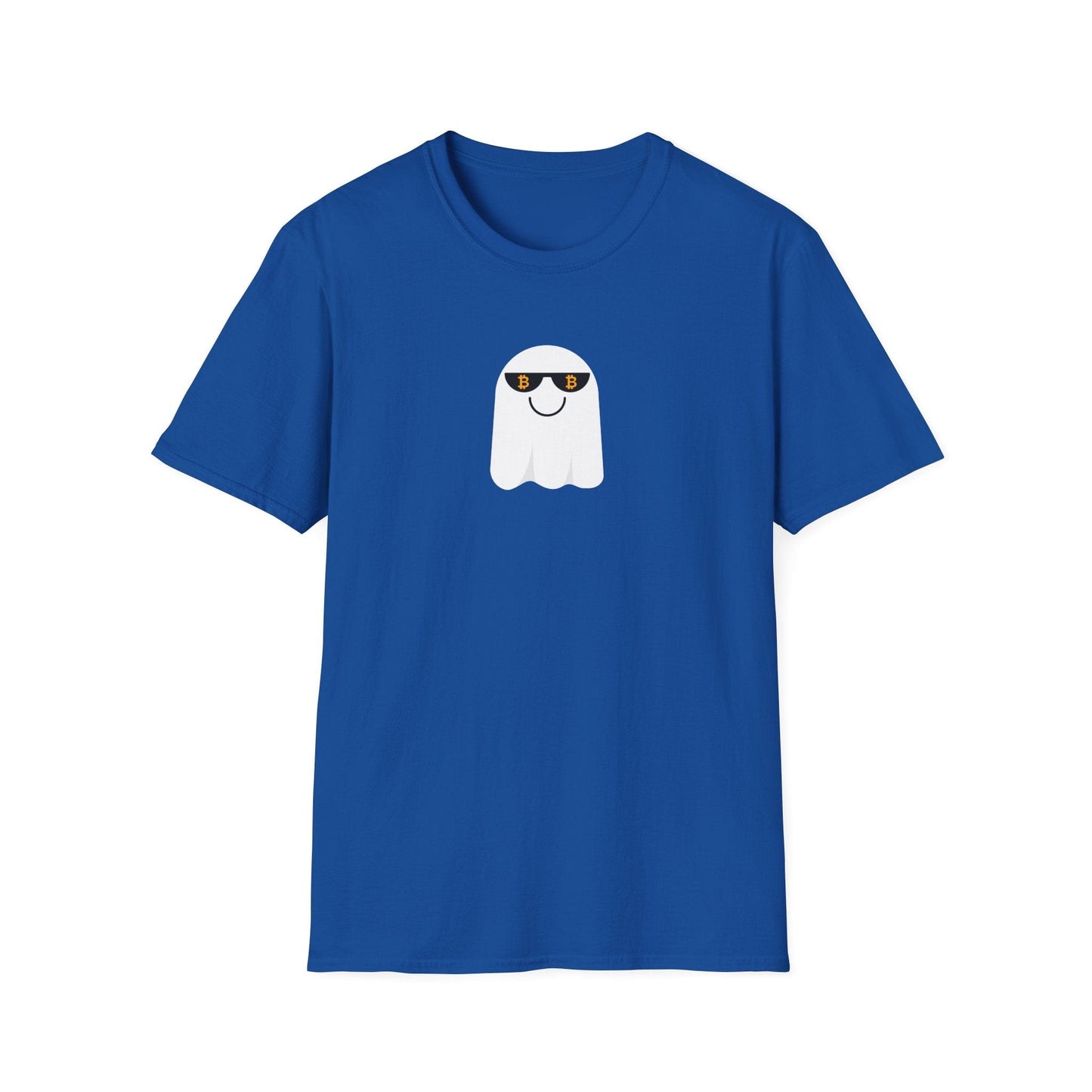 Softstyle Halloween Ghost Bitcoin T-Shirt